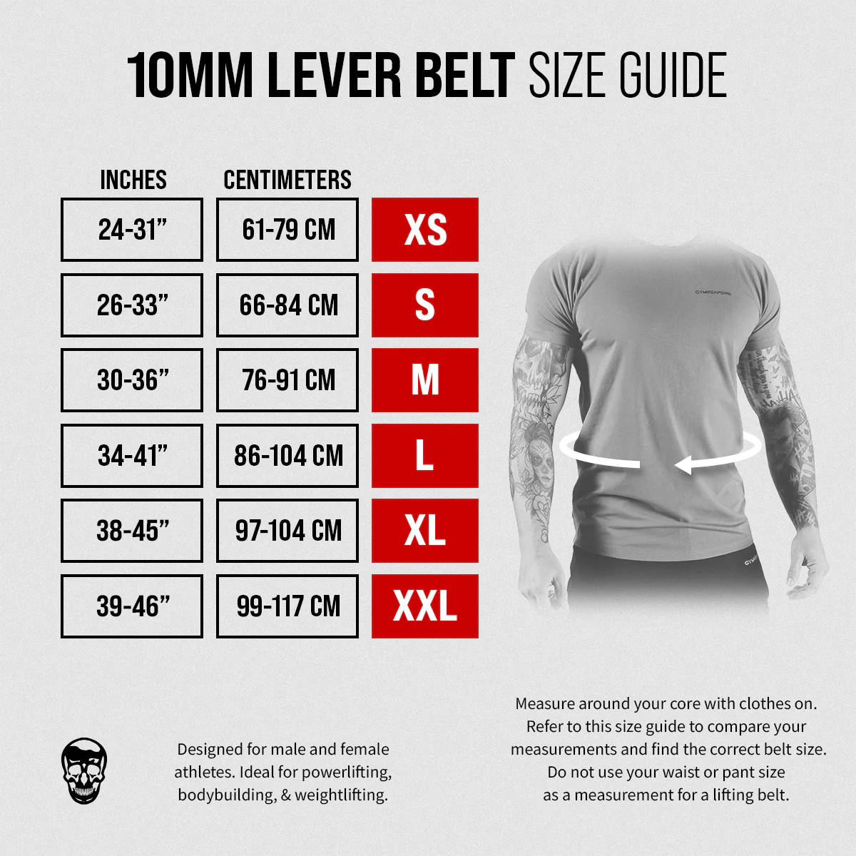 10MM Lever Belt - Black - Image 5