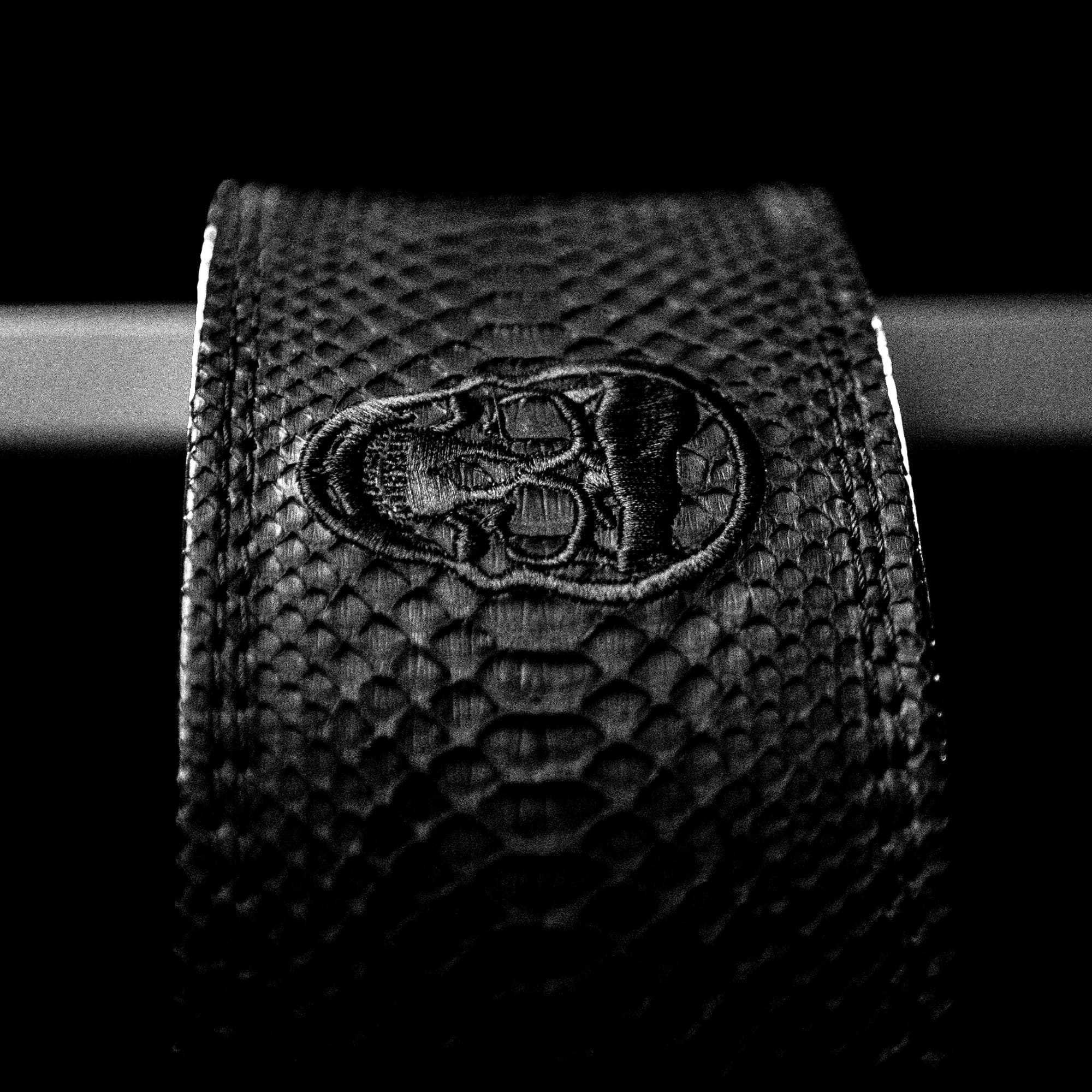 10MM Lever Belt - Onyx Python - Image 5
