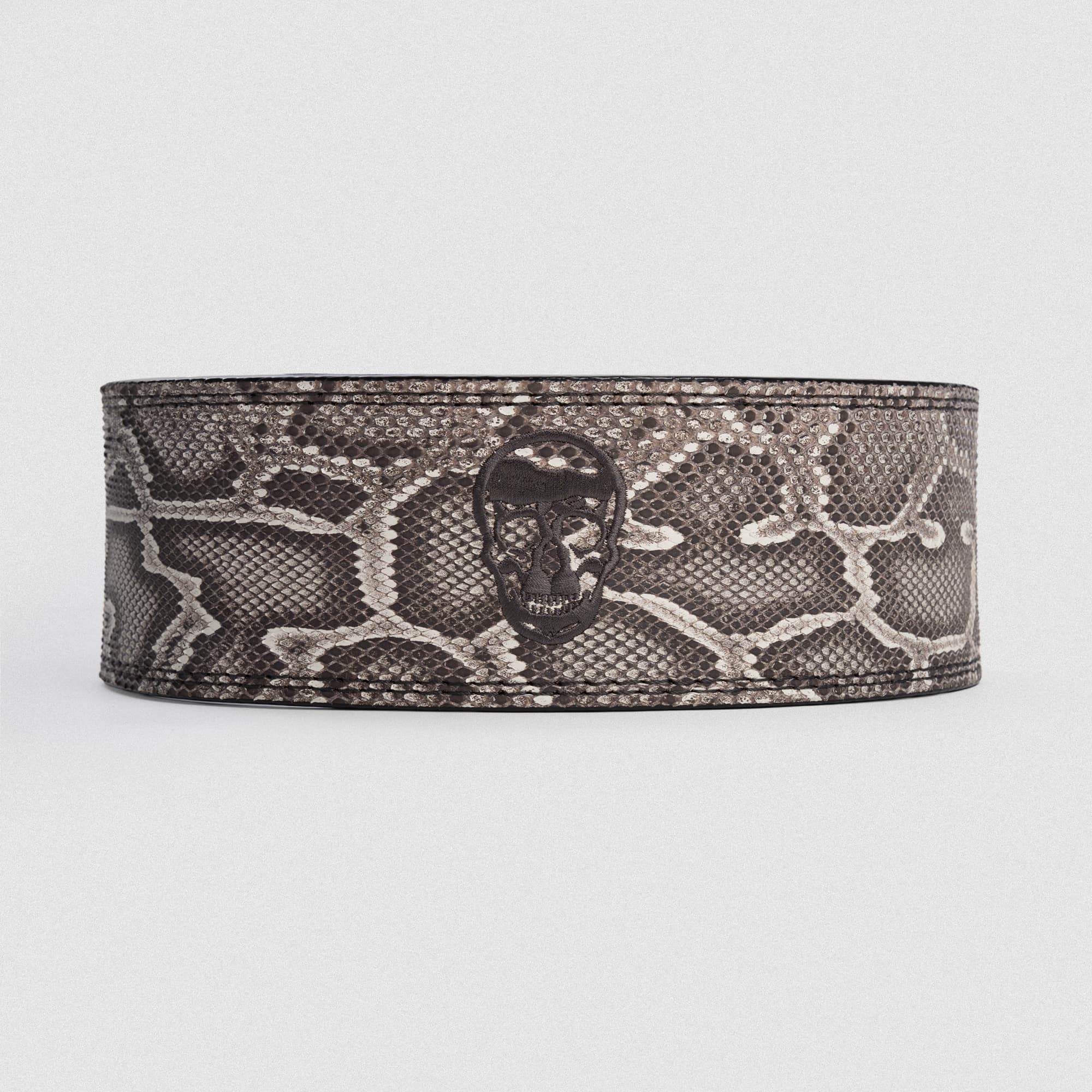 10MM Lever Belt - White Python - Image 2