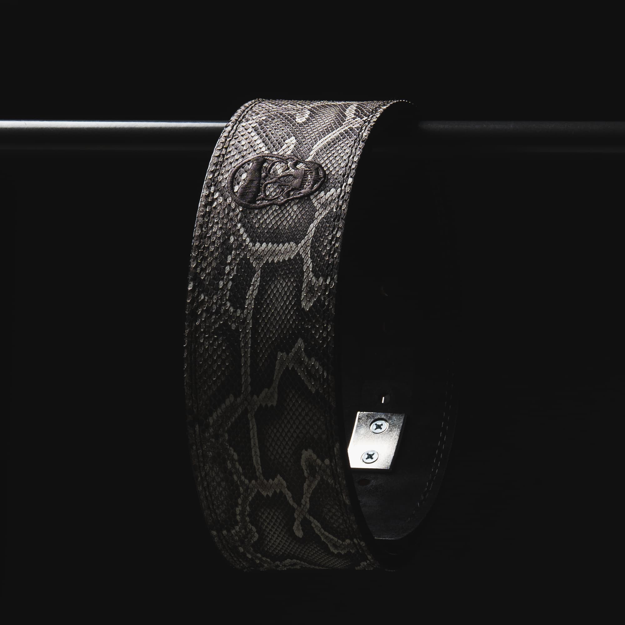 10MM Lever Belt - White Python - Image 4