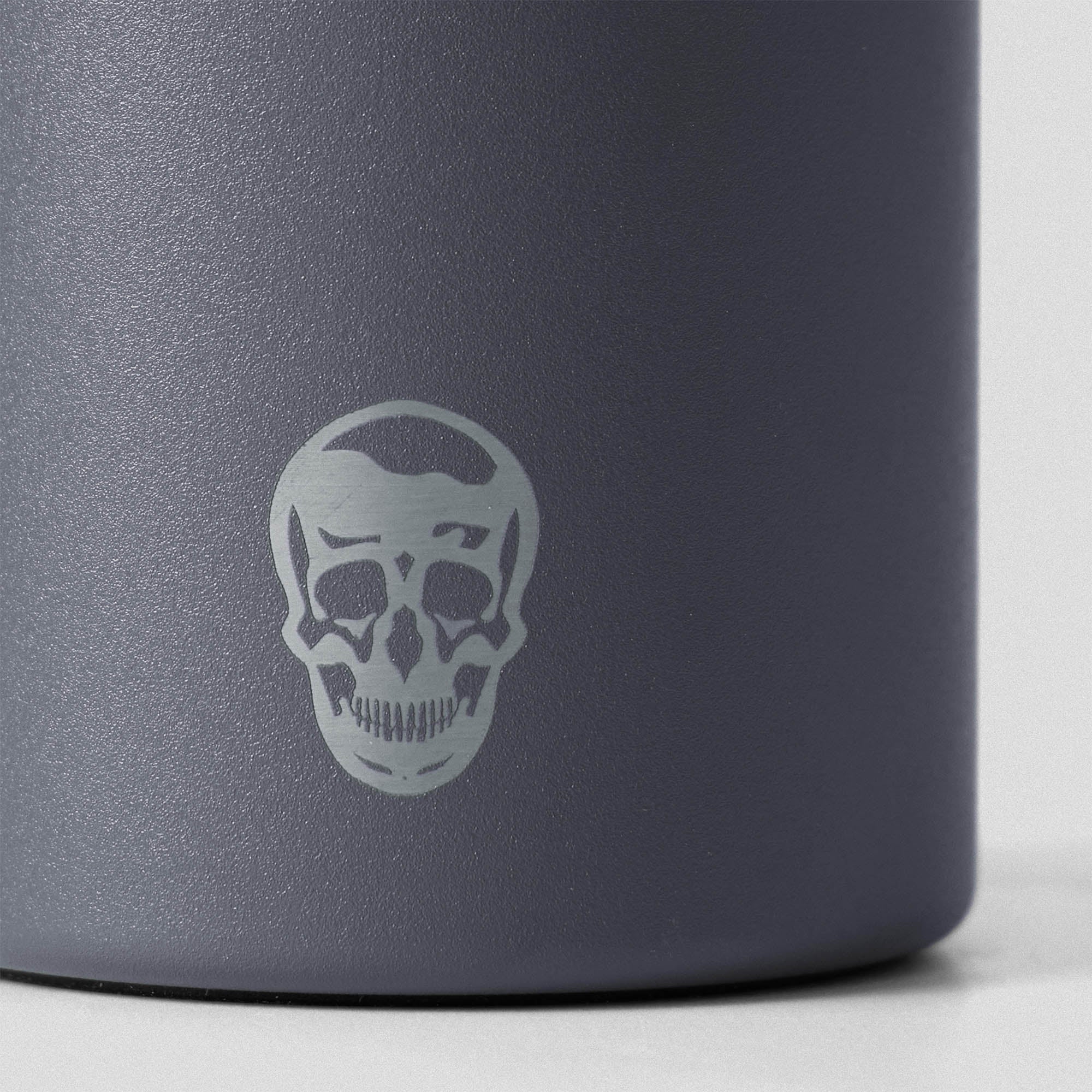 32 oz Stainless Steel Water Bottle - Faded Blue - Image 3