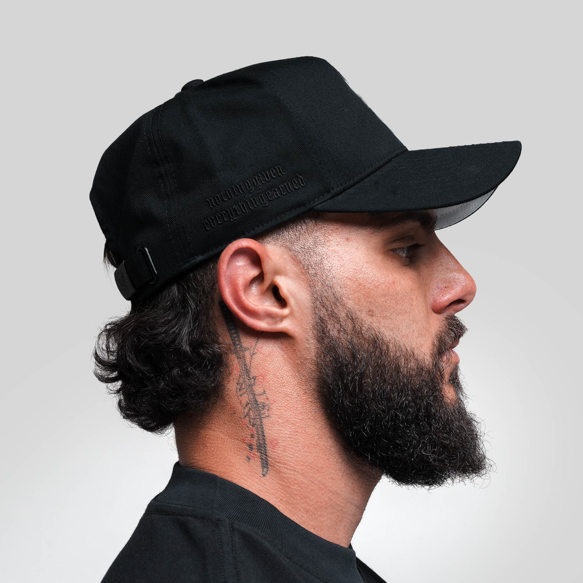 5-Panel Chrome Skull Hat - Image 6