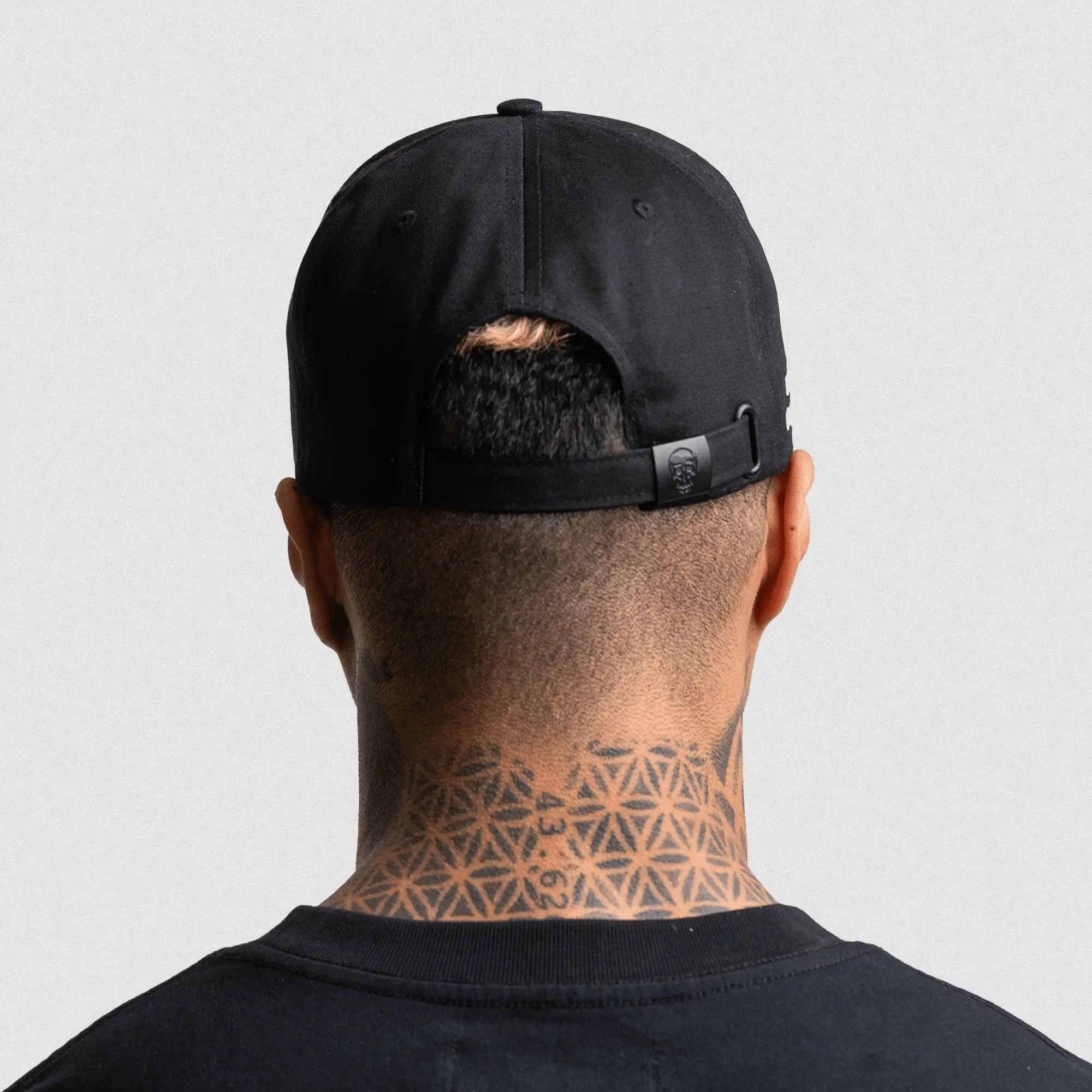5-Panel Initial Hat - Black/White - Image 7