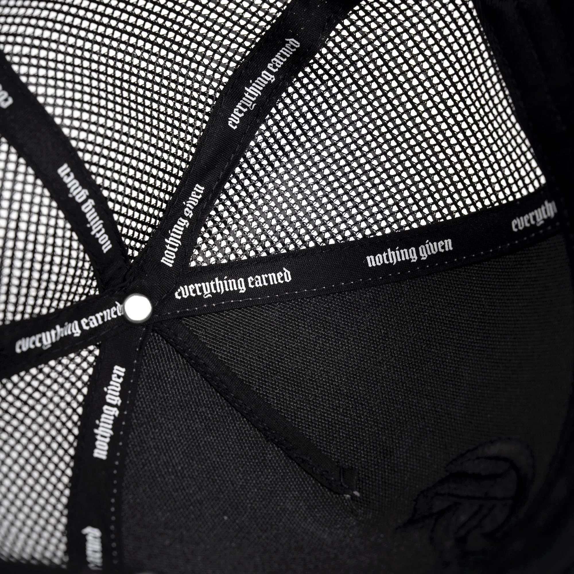 5-Panel Initial Trucker Hat - Camo - Image 3