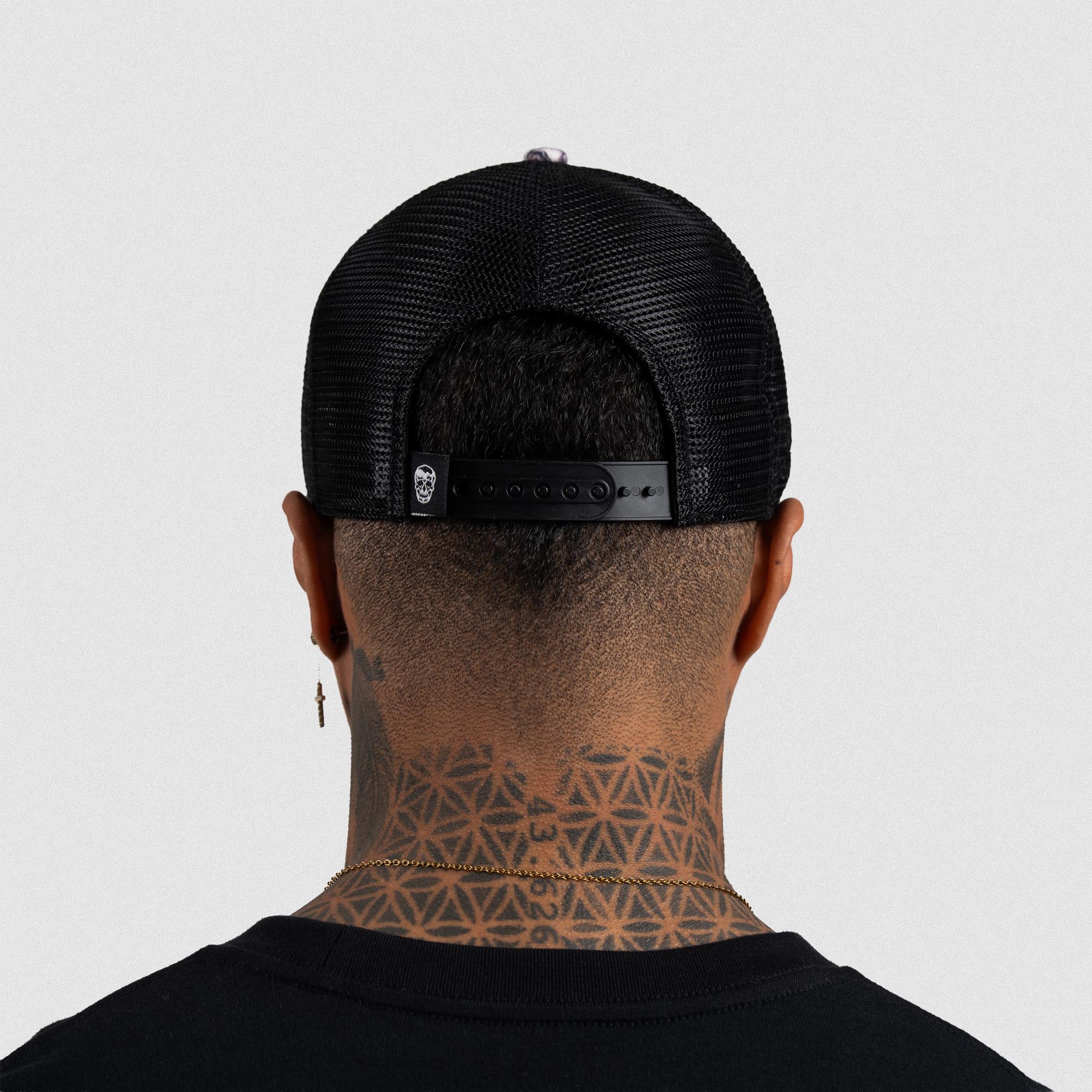5-Panel Initial Trucker Hat - Camo - Image 7