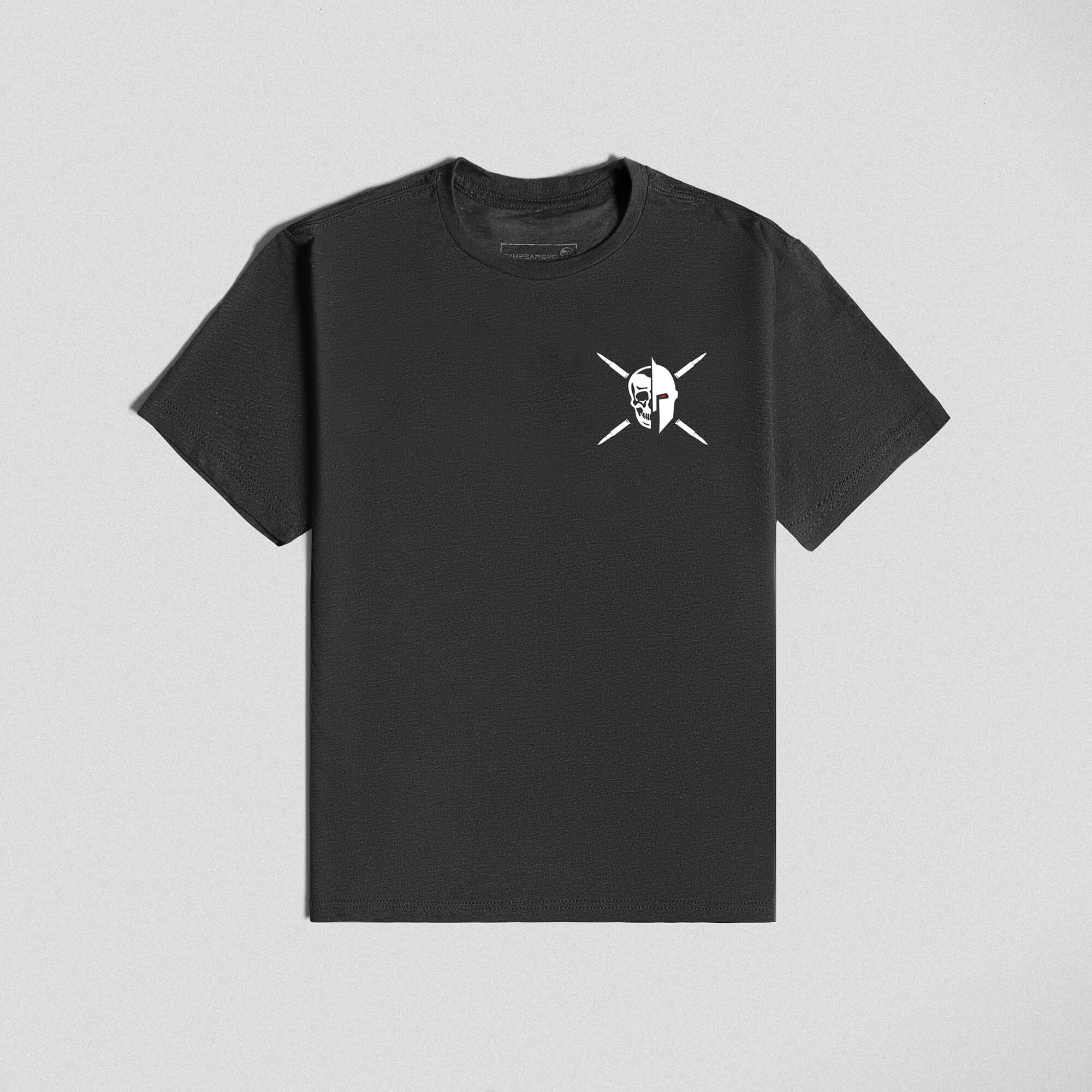 7.62 Machine Fighter Tee - Charcoal - Image 2