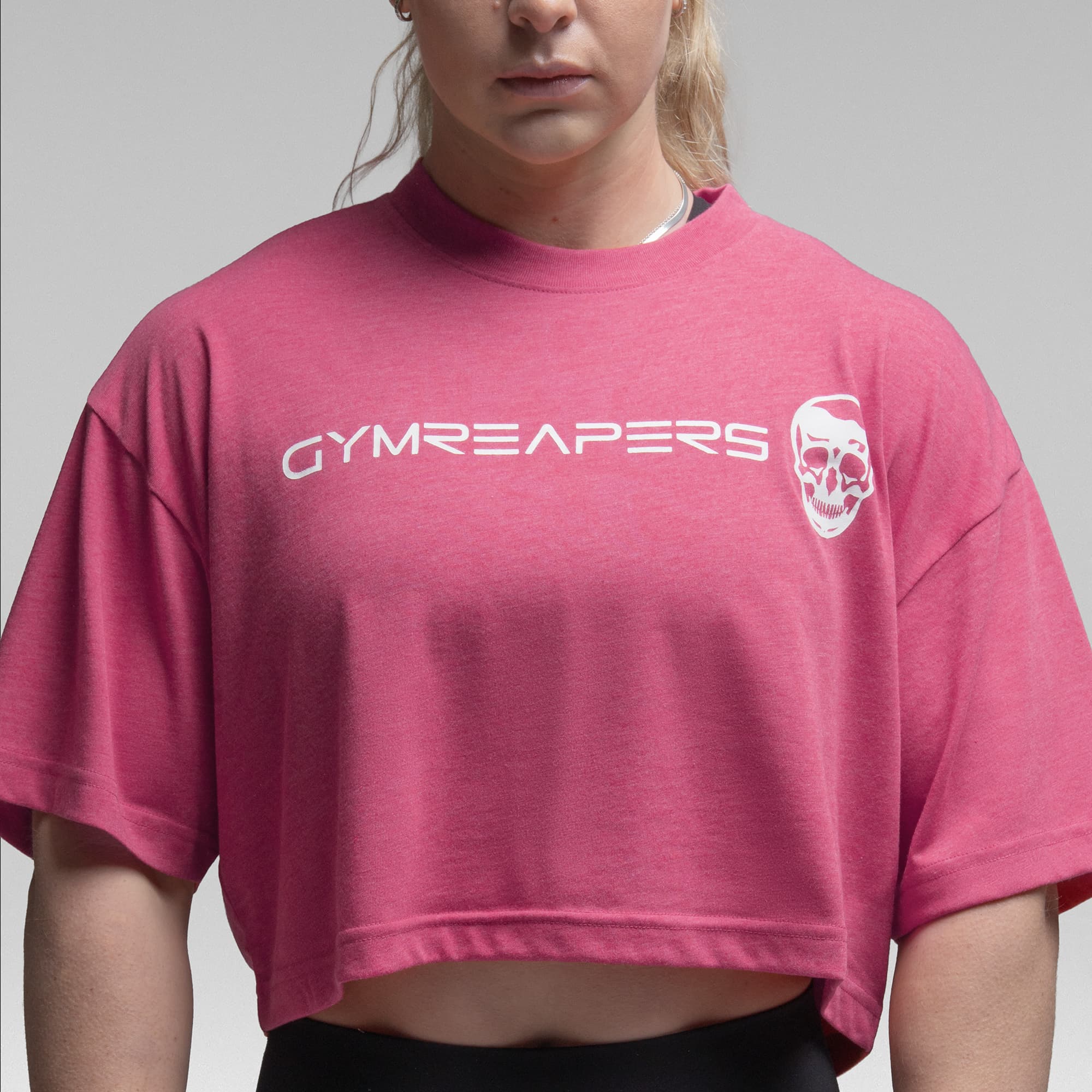 Active Tri-Blend Cropped Tee - Miami/White - Image 5