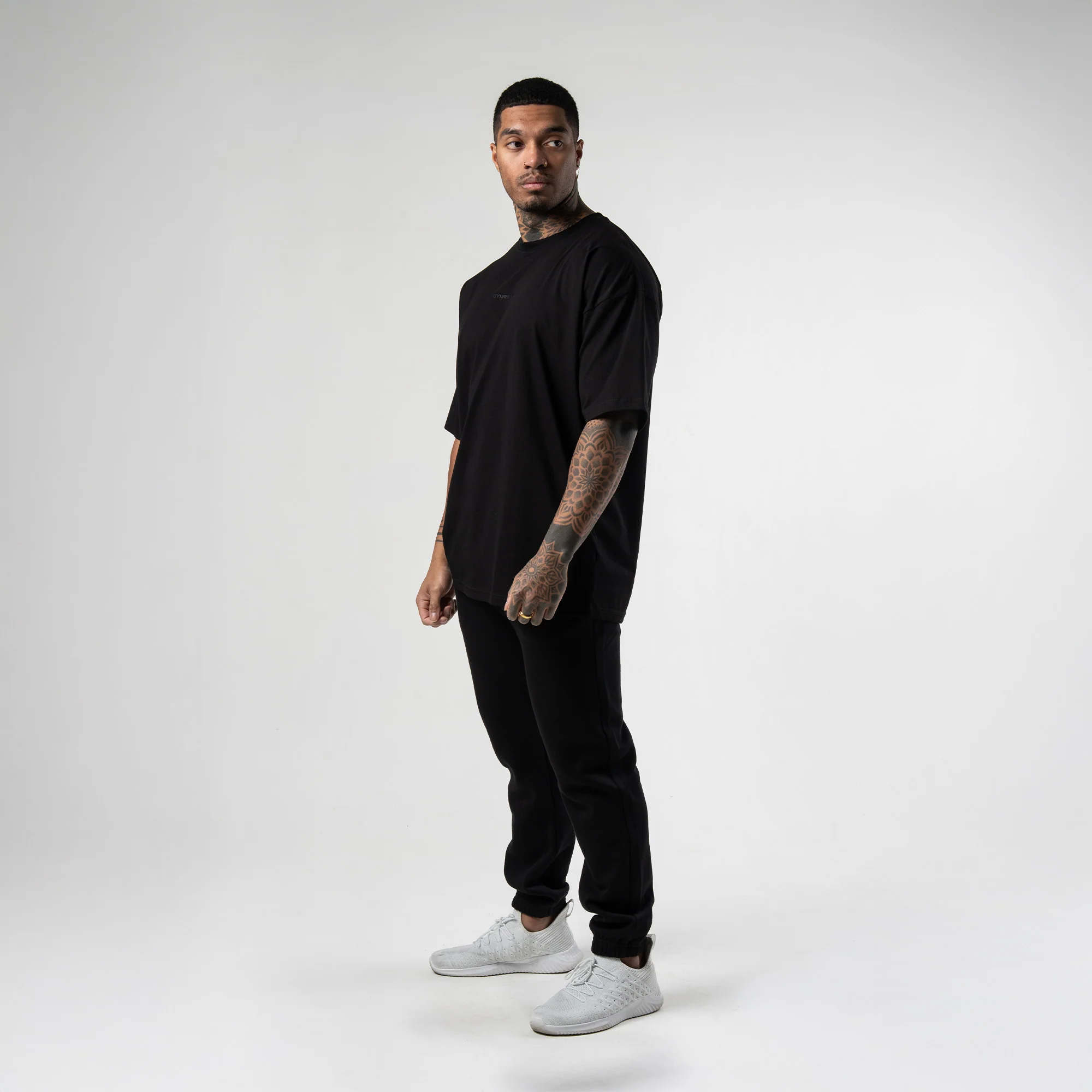 Axis Box Tee - Black - Image 6