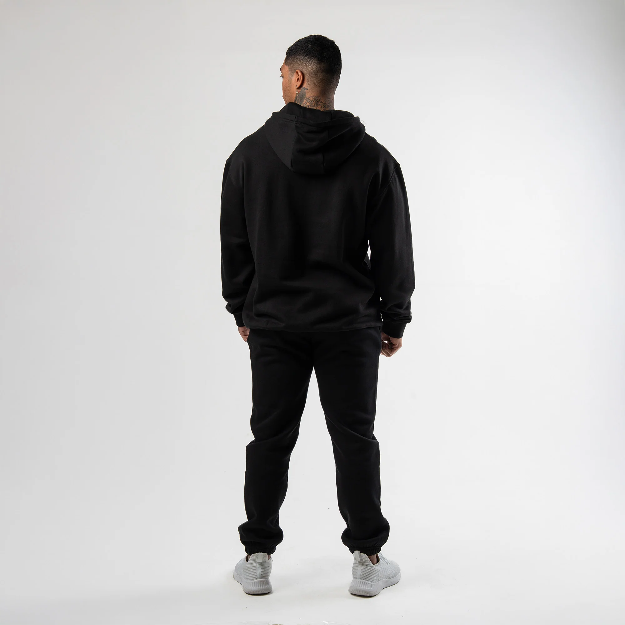 Axis Mockneck Hoodie - Black - Image 5