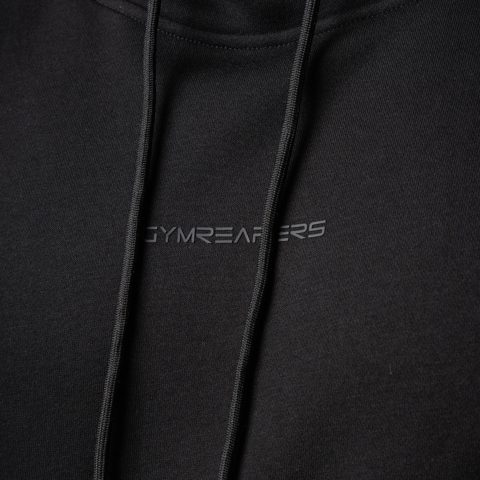 Axis Mockneck Hoodie - Black - Image 6
