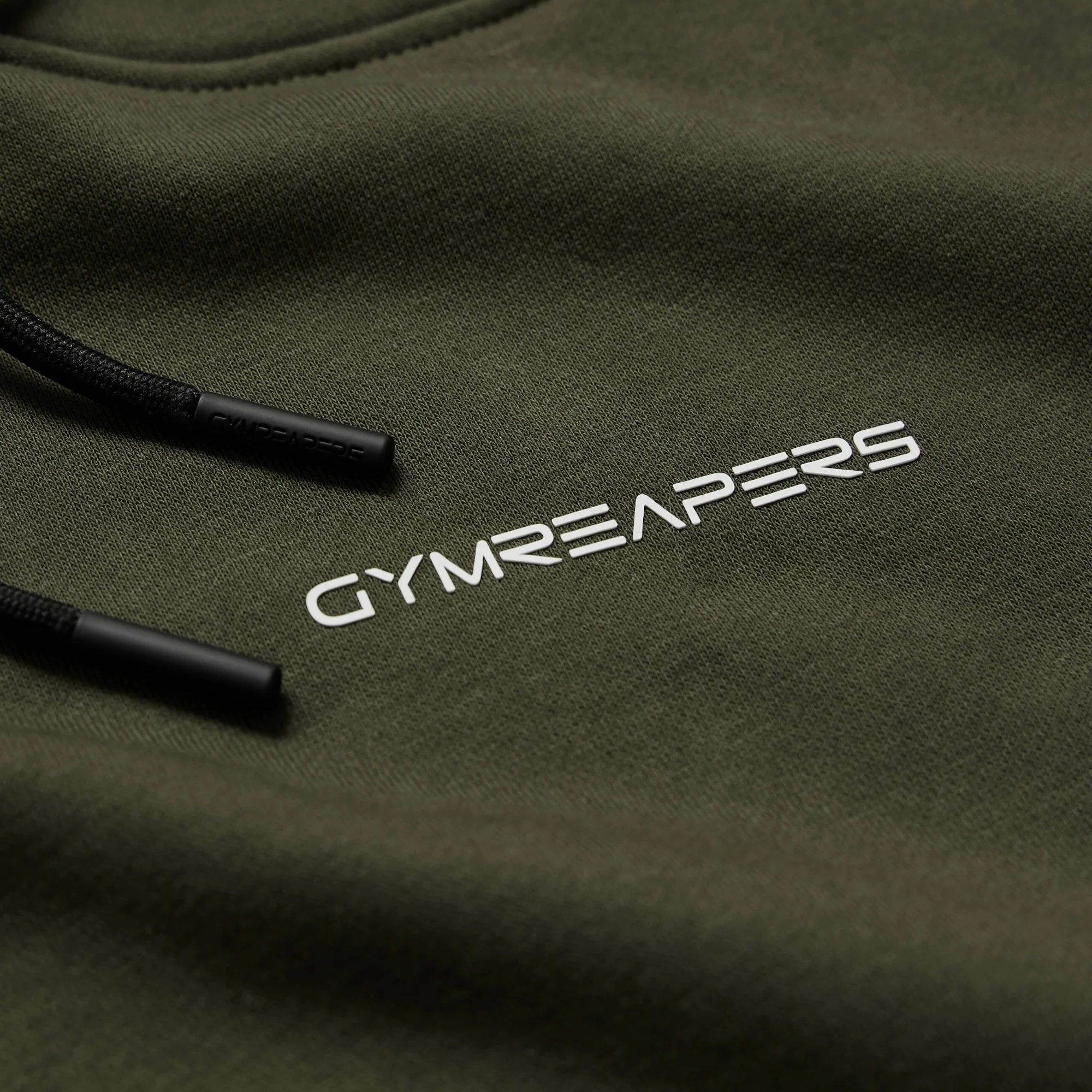Axis Mockneck Hoodie - OD Green - Image 6