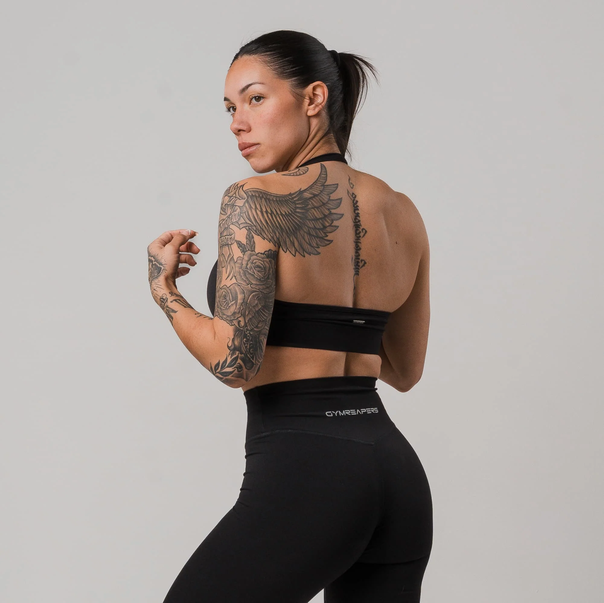 Axis Twisted Halter Bra - Image 2