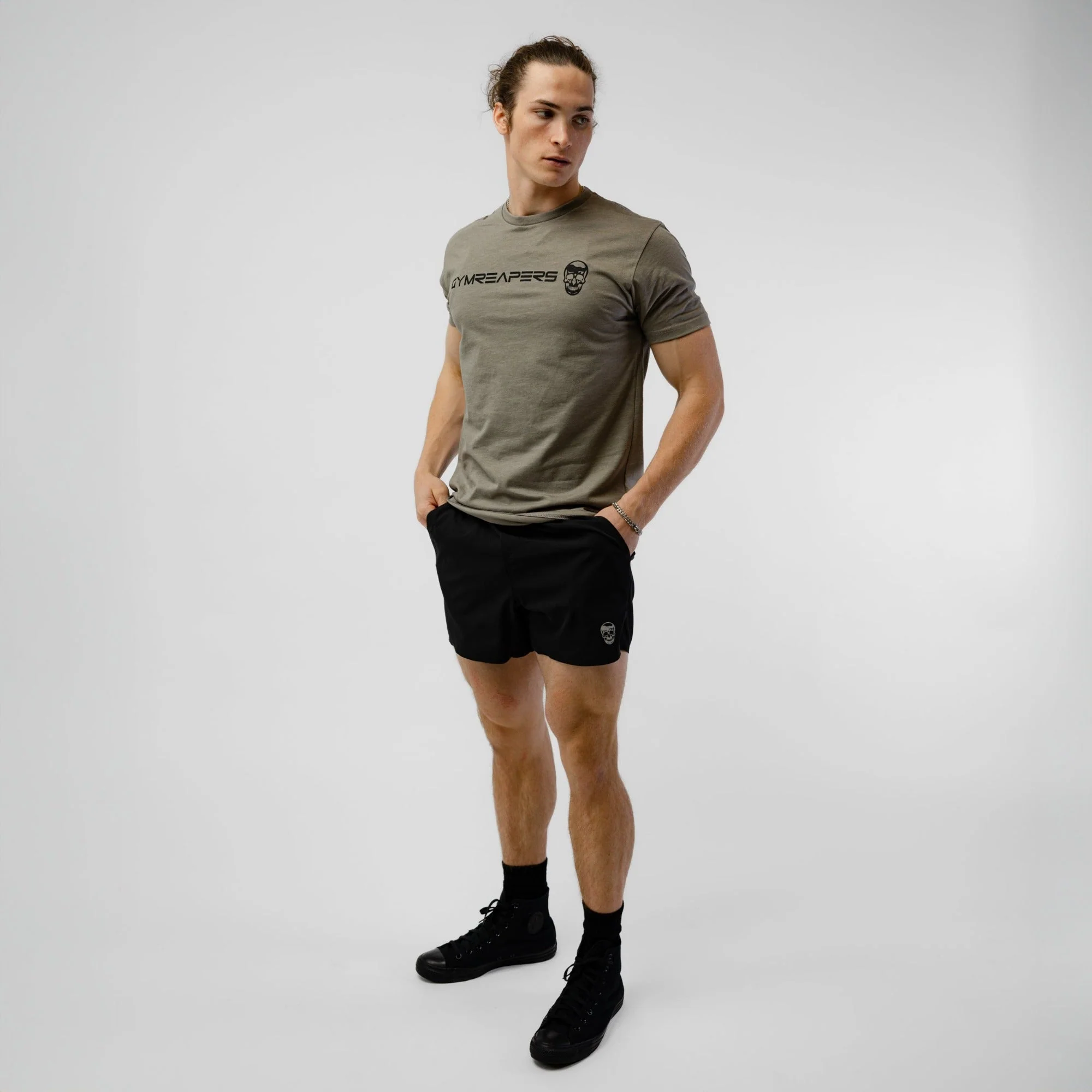 Basic Shirt - Stone/Black - Image 5