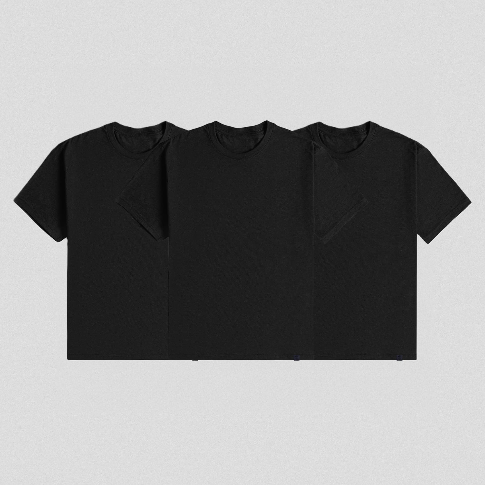 Clip Tag Basic Tee - Black - Image 2