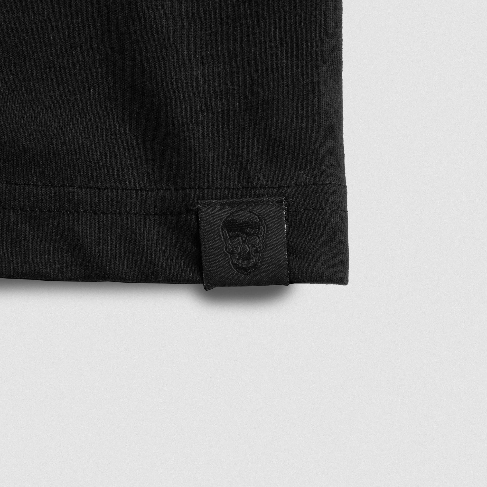 Clip Tag Basic Tee - Black - Image 5