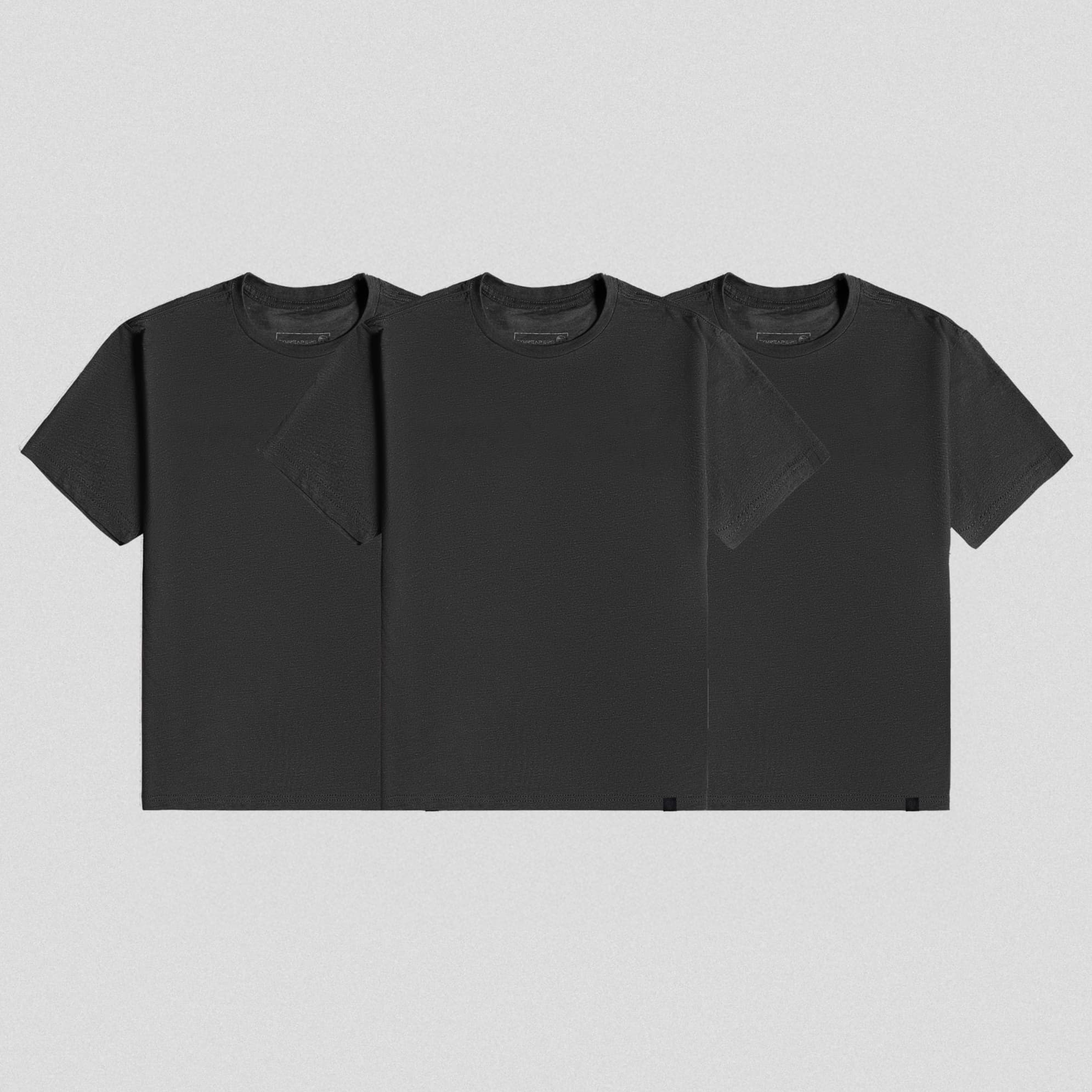 Clip Tag Basic Tee - Charcoal - Image 2
