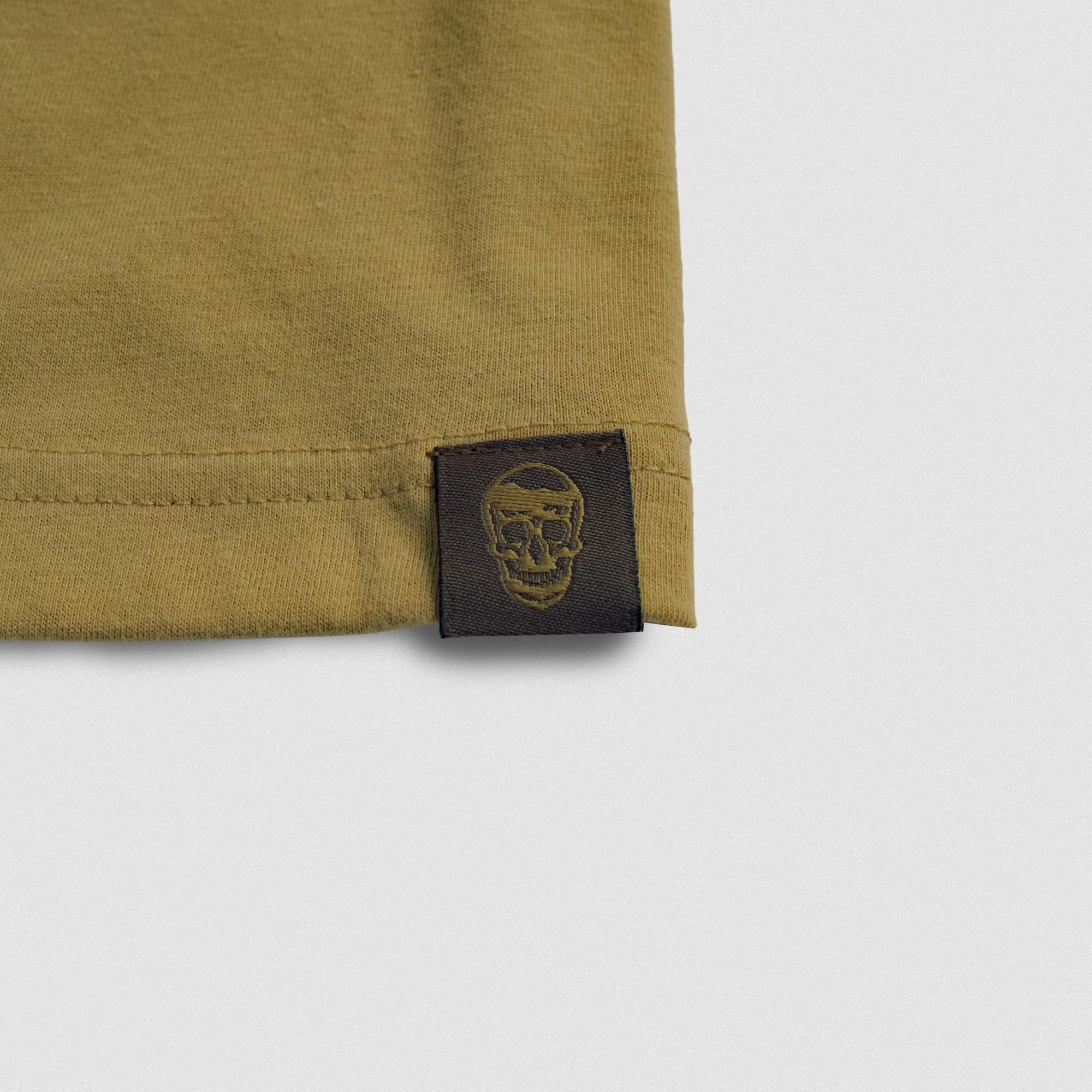 Clip Tag Basic Tee - Khaki - Image 5