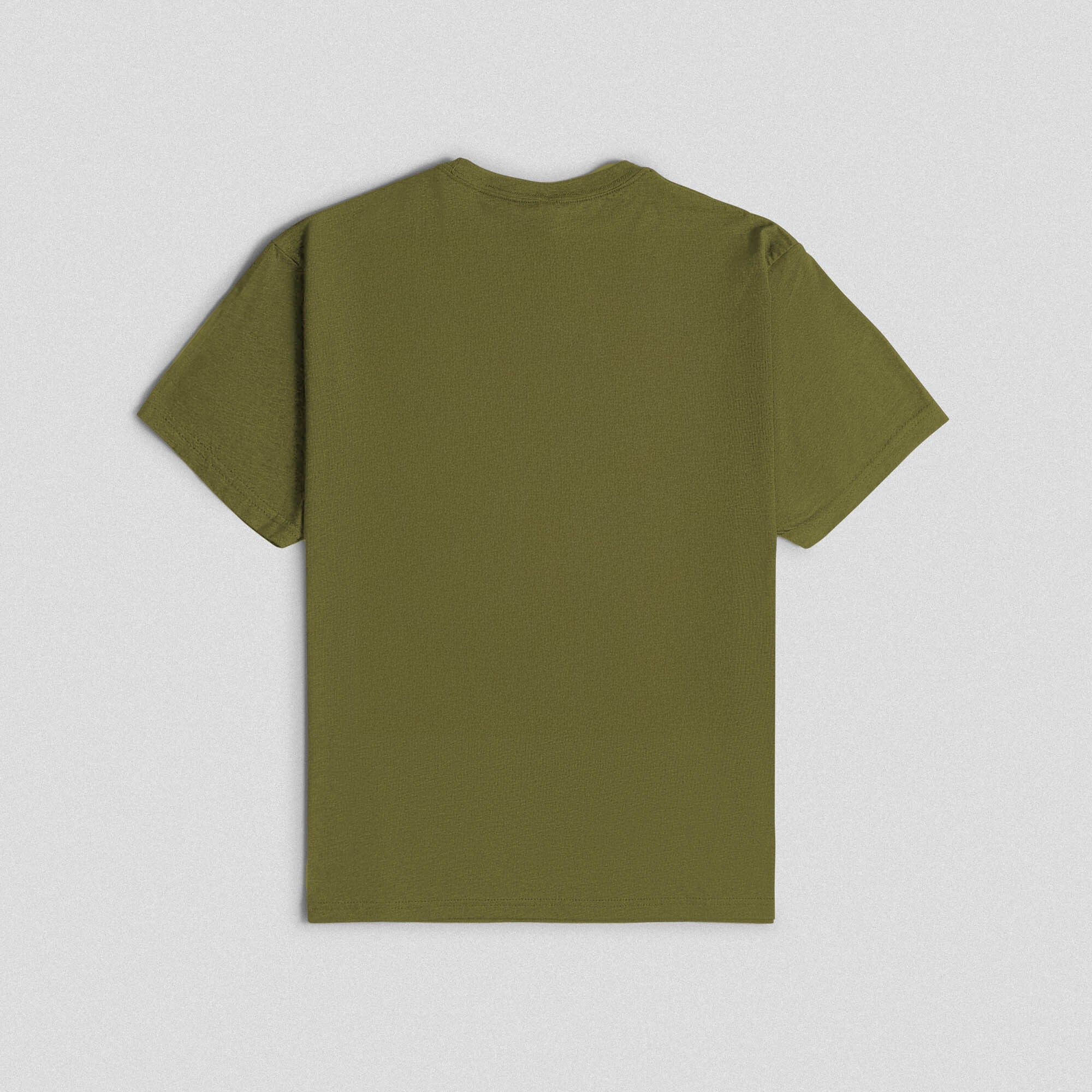 Clip Tag Basic Tee - Olive Drab - Image 3