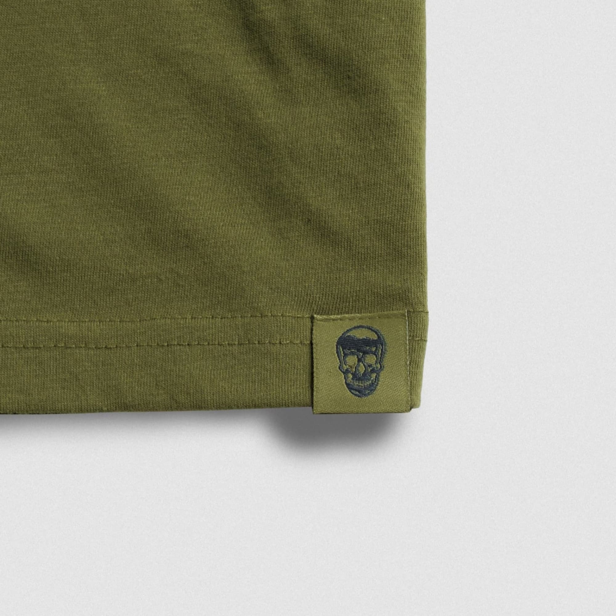Clip Tag Basic Tee - Olive Drab - Image 5