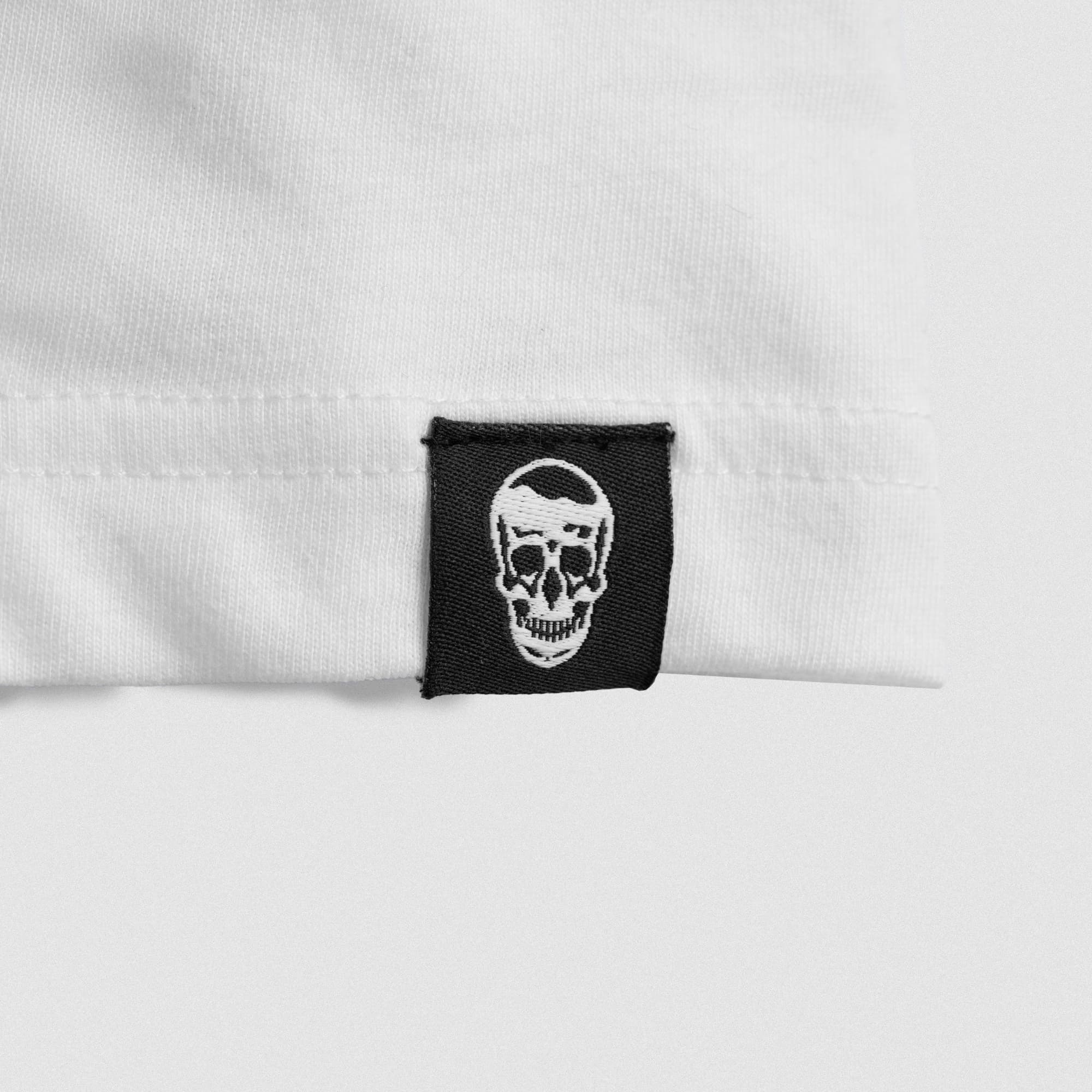 Clip Tag Basic Tee - White - Image 5