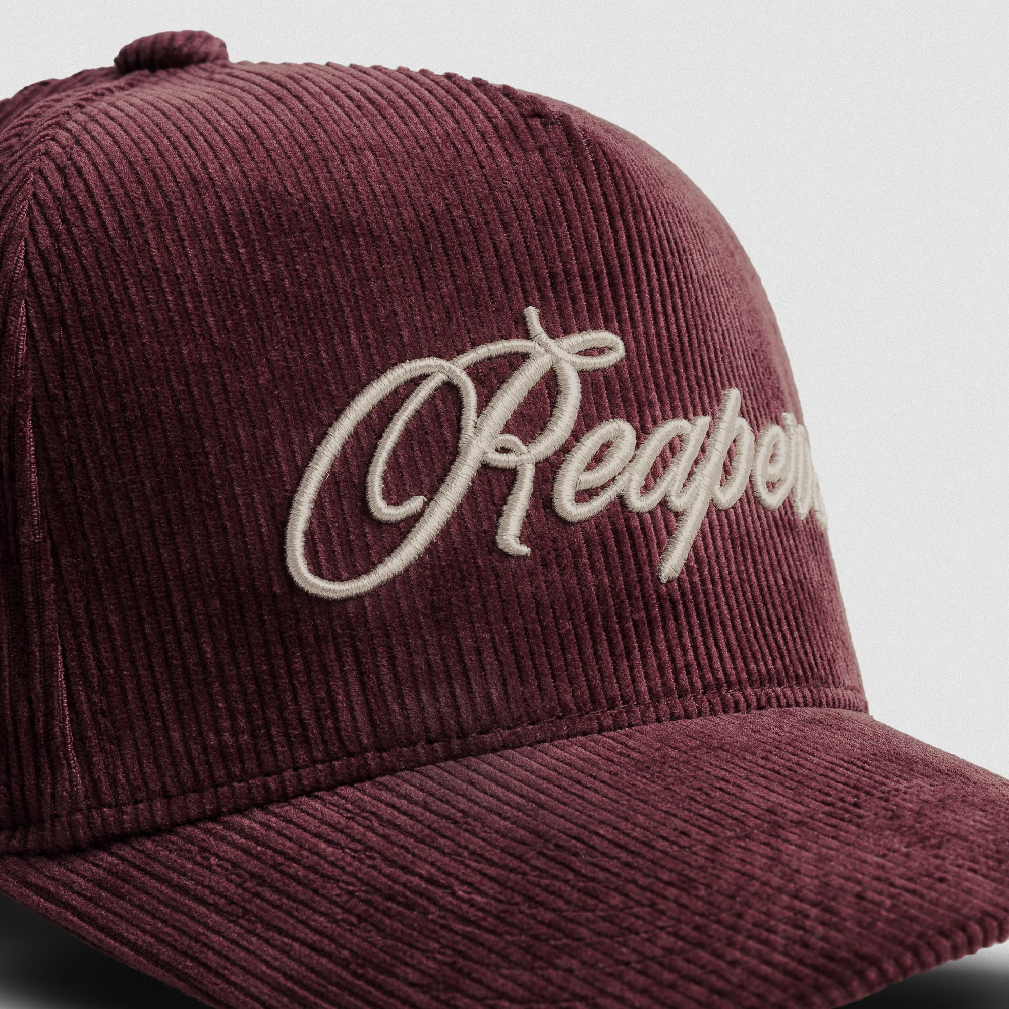 Corduroy Reapers 5-Panel Hat - Velvet/Tan - Image 3