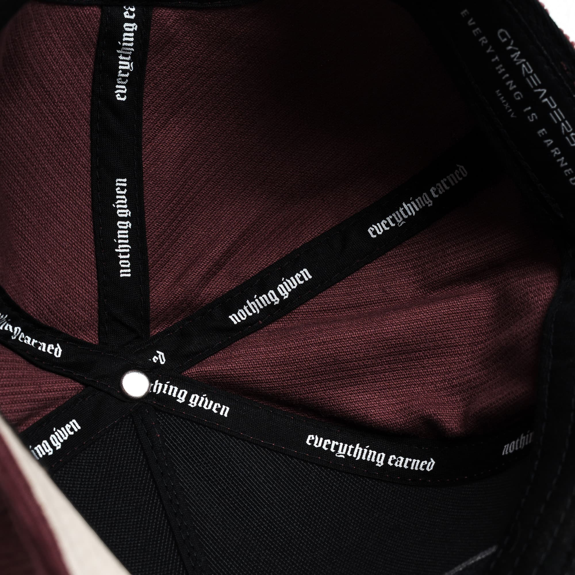 Corduroy Reapers 5-Panel Hat - Velvet/Tan - Image 4