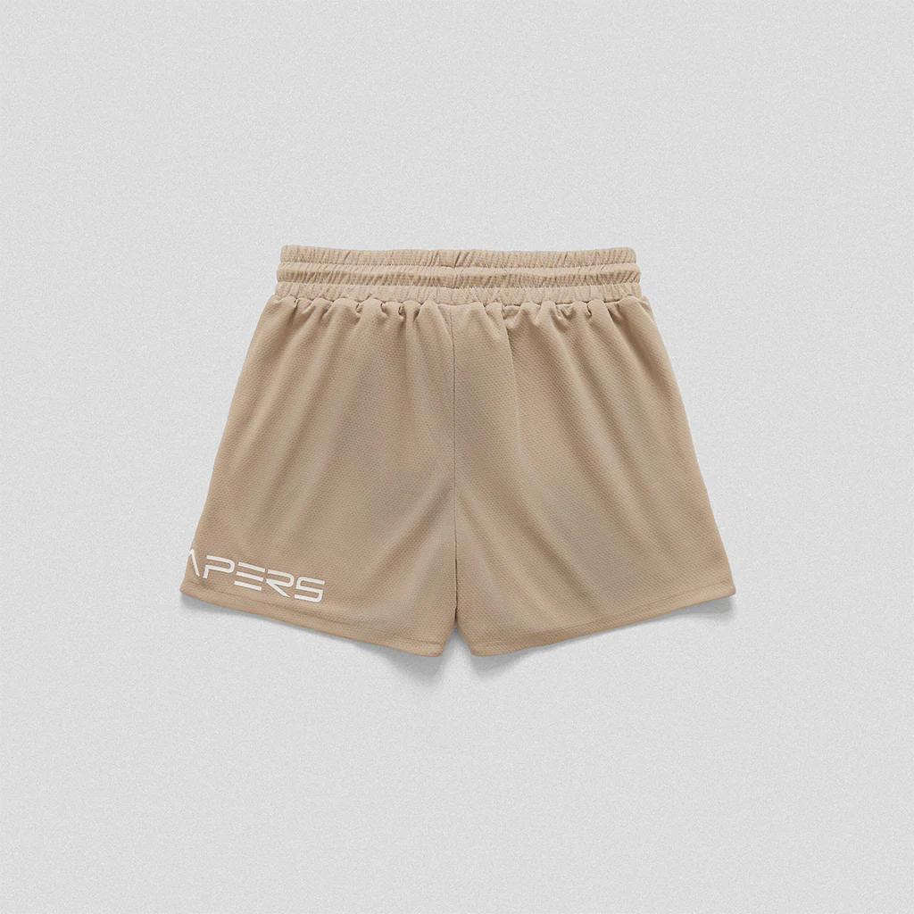Core Mesh Training Shorts - Khaki - Image 2