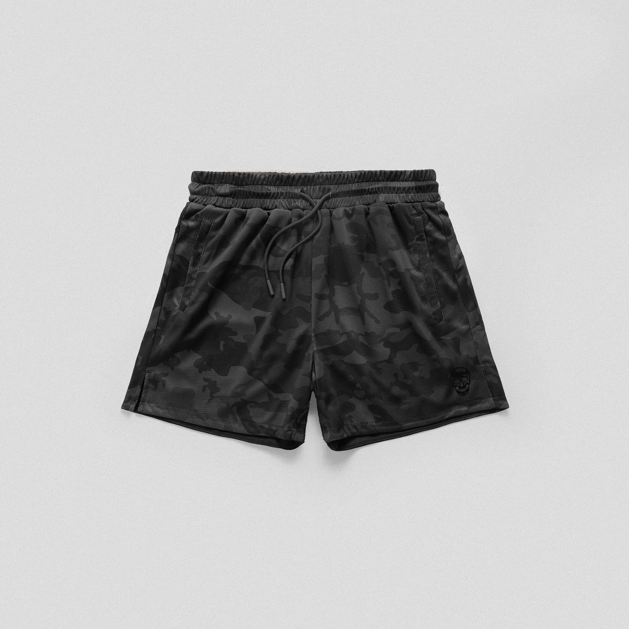 Core Skull Mesh Shorts 3-Pack - Sand / Black Camo / Black/White - Image 4