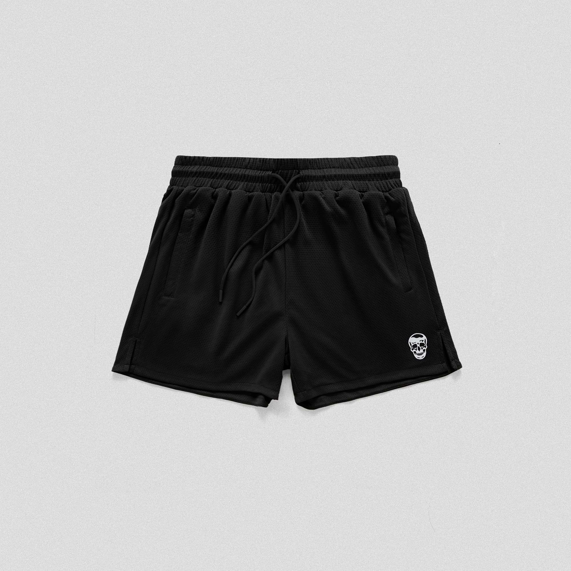 Core Skull Mesh Shorts 3-Pack - Sand / Black Camo / Black/White - Image 6