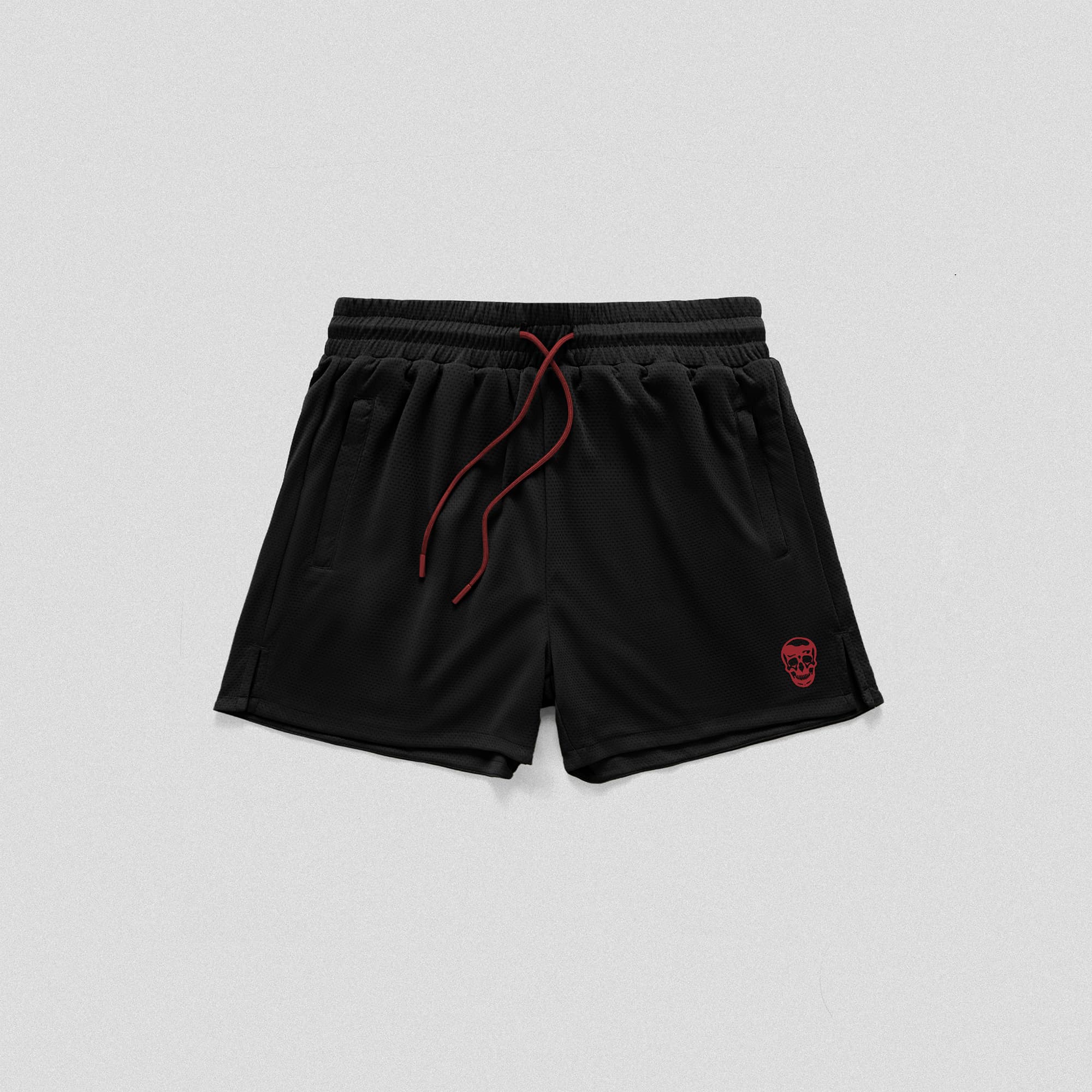 Core Skull Mesh Shorts 3-Pack - Black / Royal Blue / Black/Red - Image 6