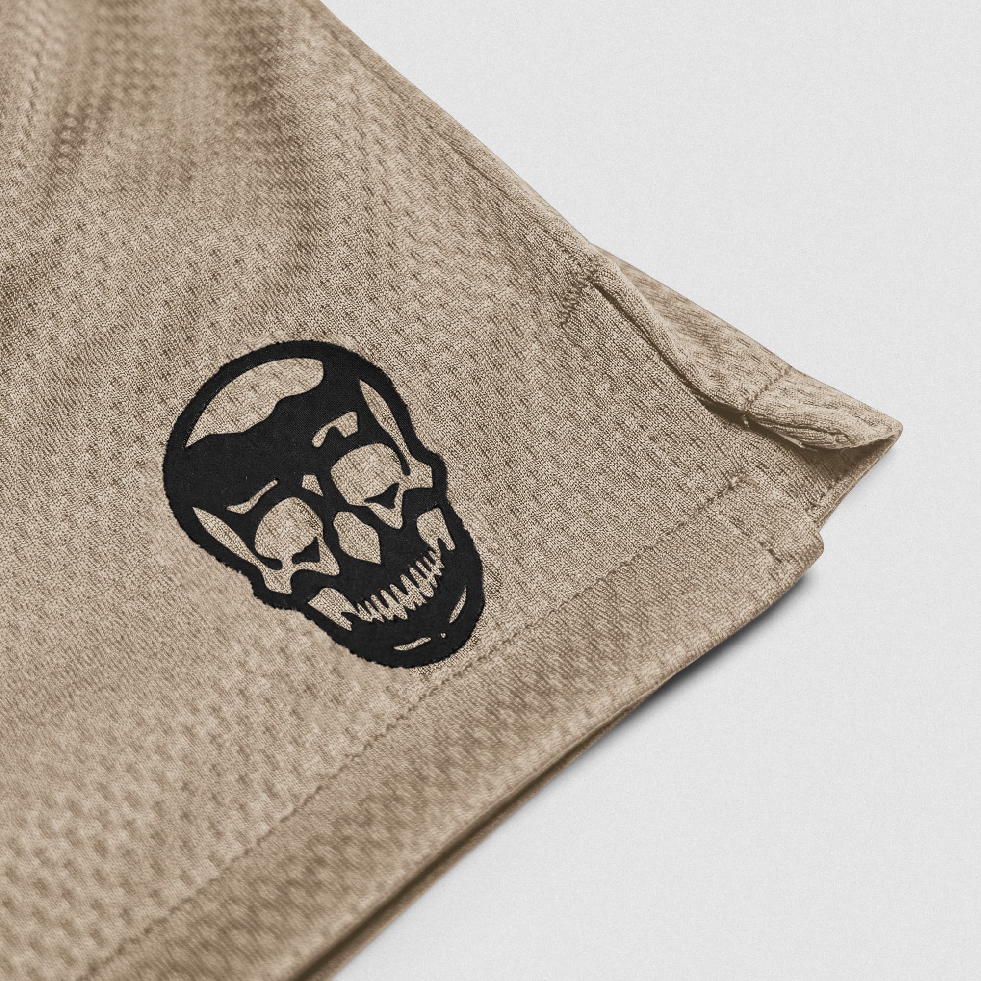 Core Skull Mesh Training Shorts - Sand - Image 3