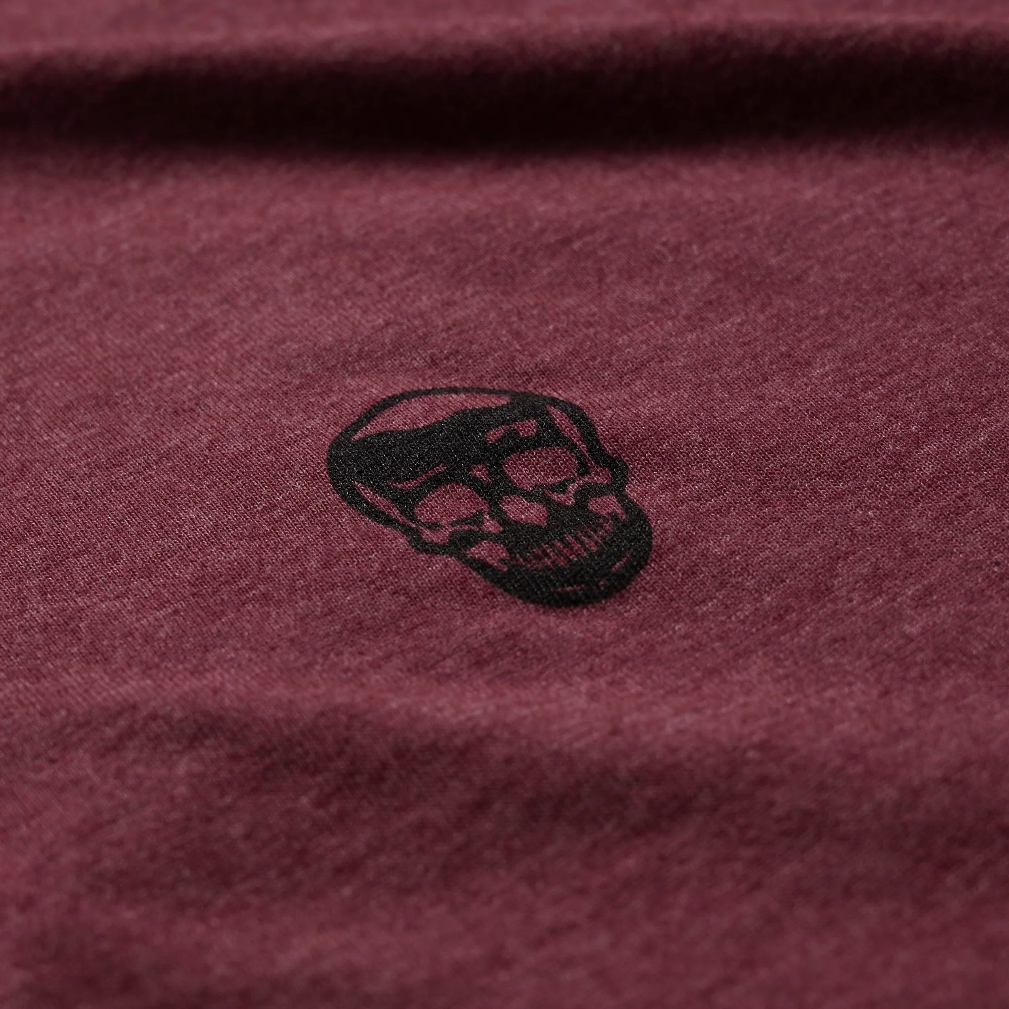 Core Skull Shirt - Cardinal/Black - Image 3