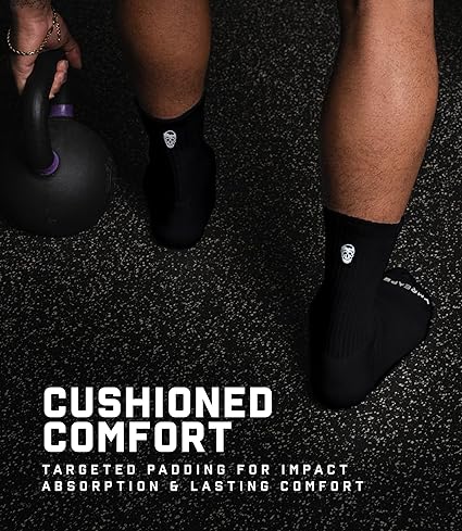 Crew Socks - Black - Image 7
