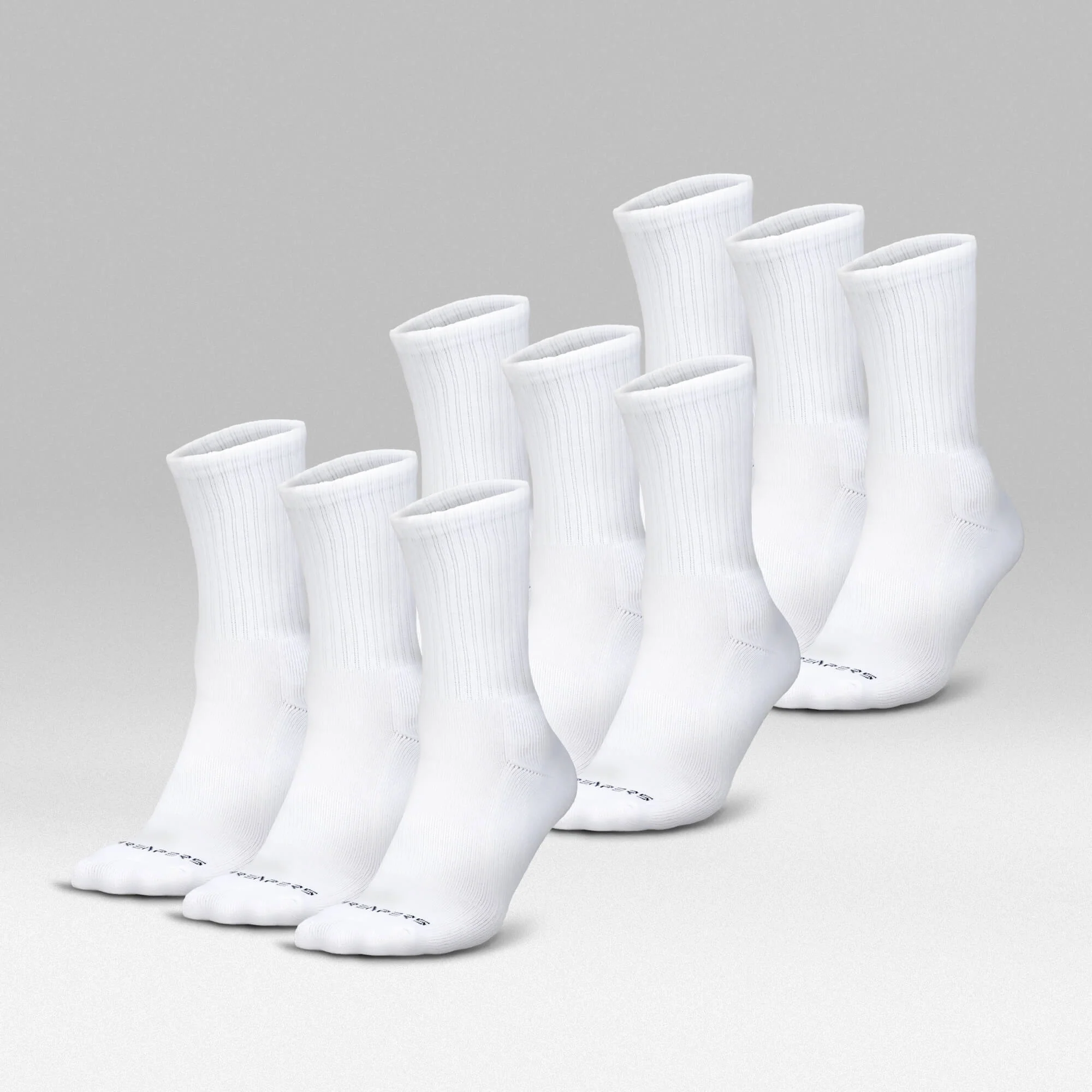 Crew Socks - White - Image 3