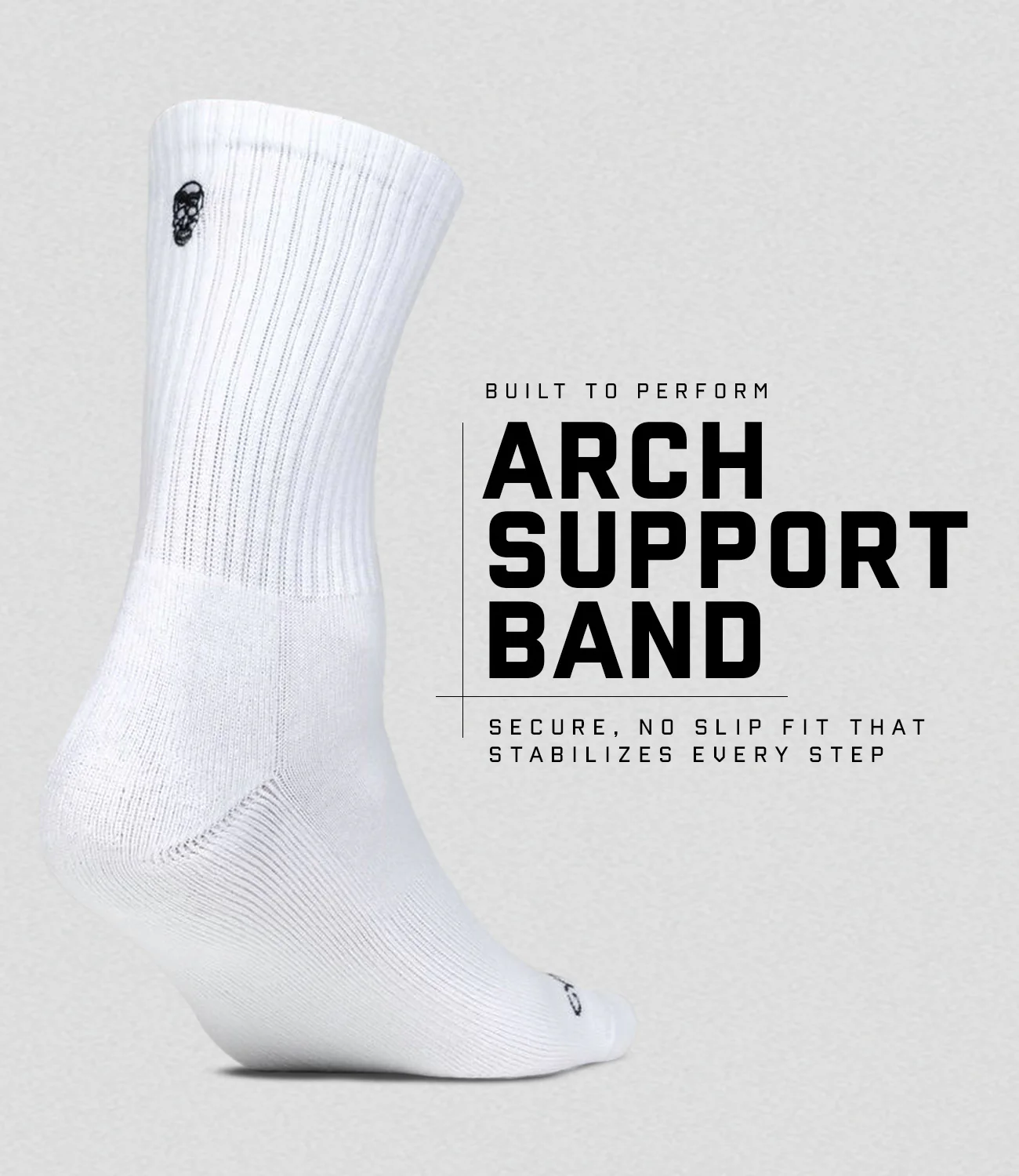Crew Socks - White - Image 5