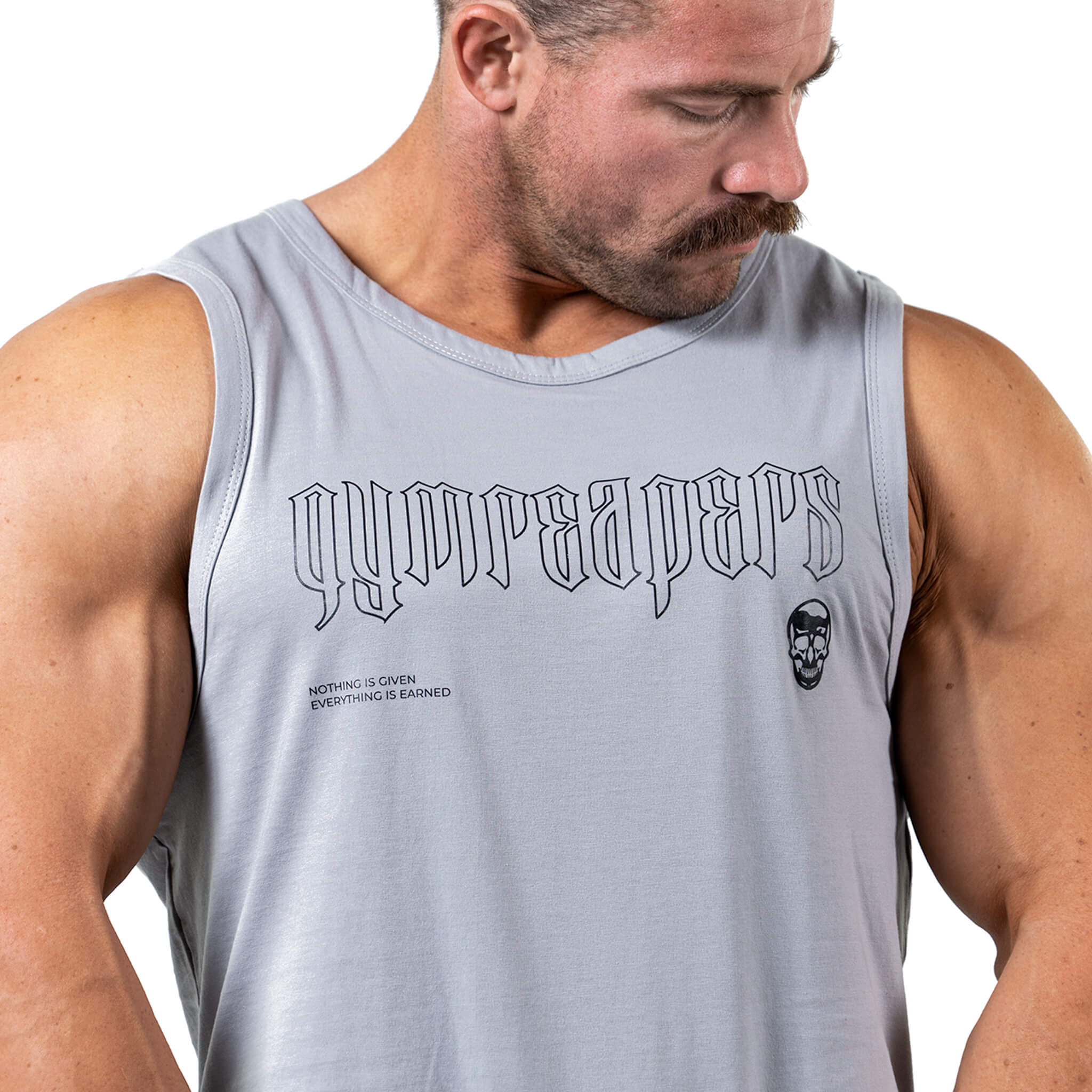 Icon Cut Off Tank - Slate - Image 3