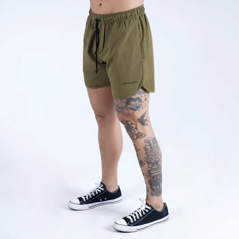 Dynamic Training Shorts - OD Green - Image 3