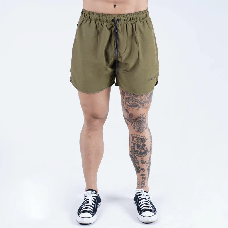 Dynamic Training Shorts - OD Green - Image 5