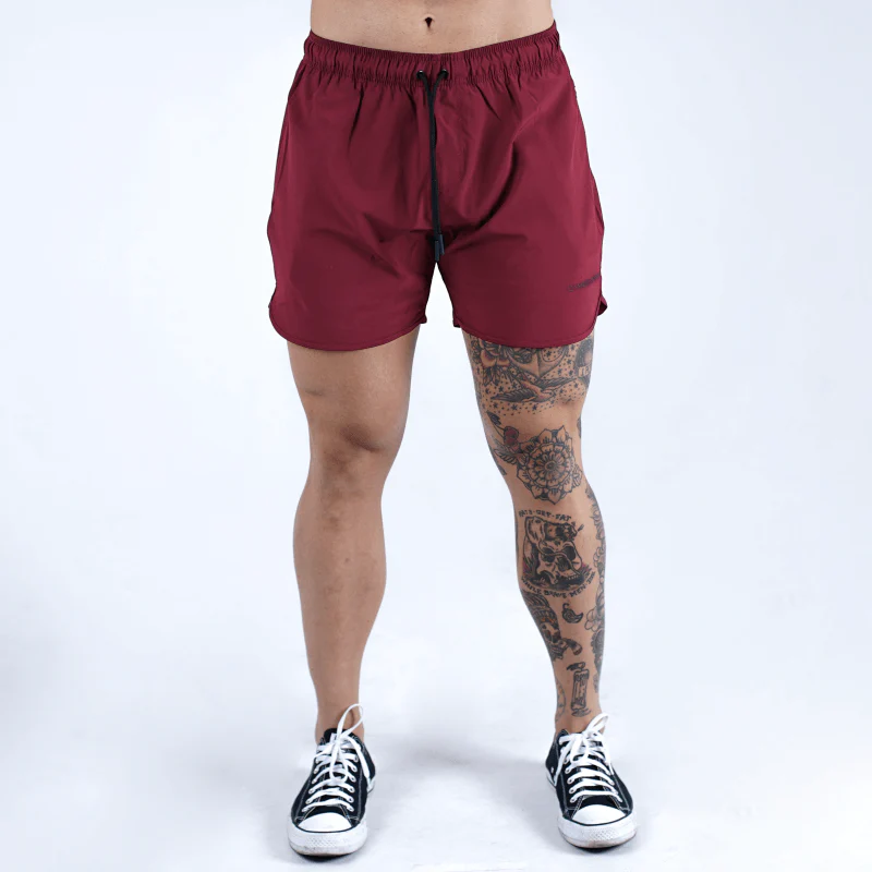 Dynamic Training Shorts - Maroon - Image 4