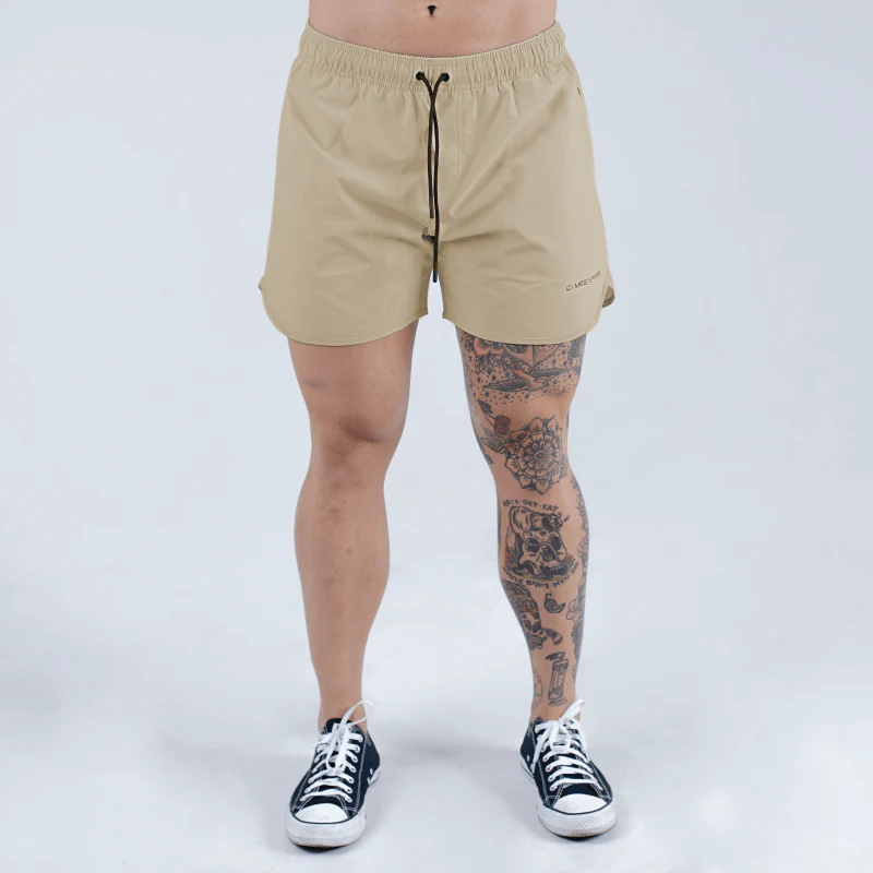 Dynamic Training Shorts - Tan - Image 4