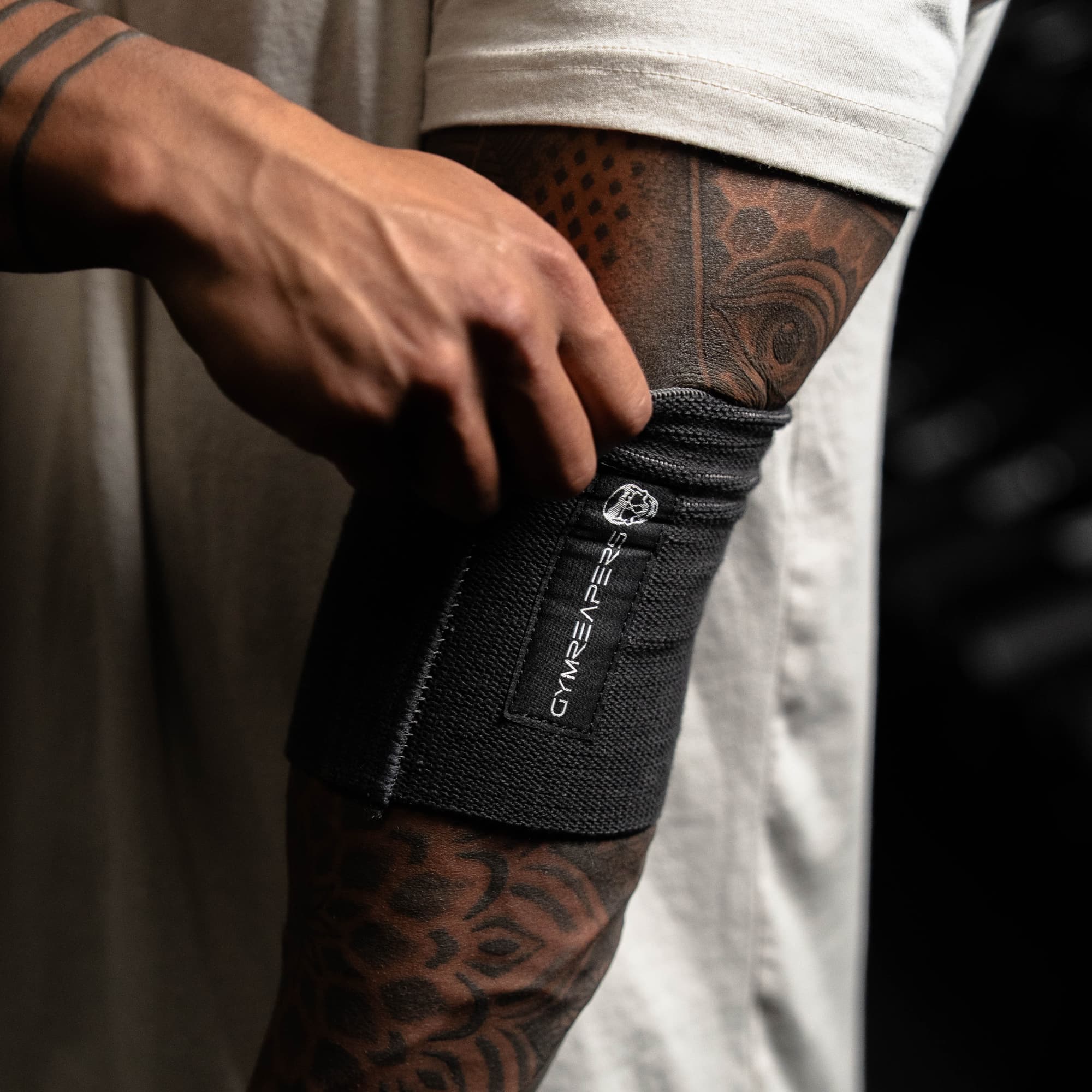 Elbow Compression Cuffs - Gray - Image 5