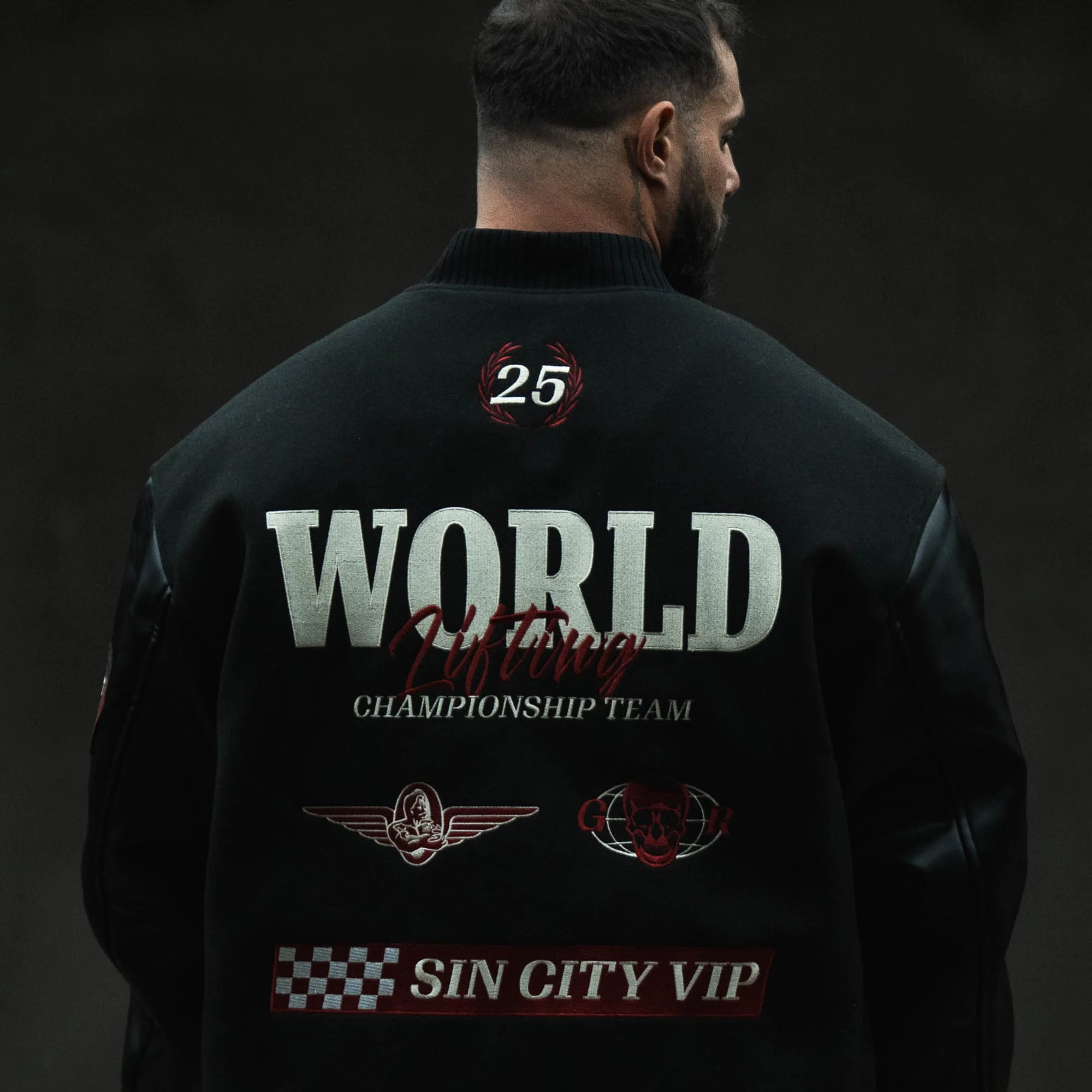 GRxO Racing Team Varsity Jacket - Image 7