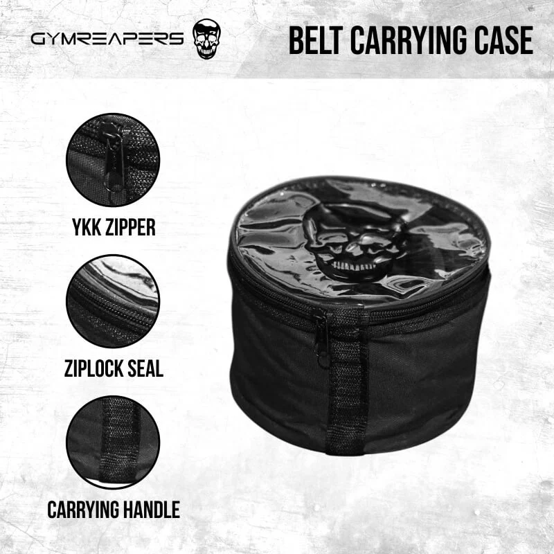 Gymreapers Weightlifting Belt | 7mm Leather Back Support - Image 7