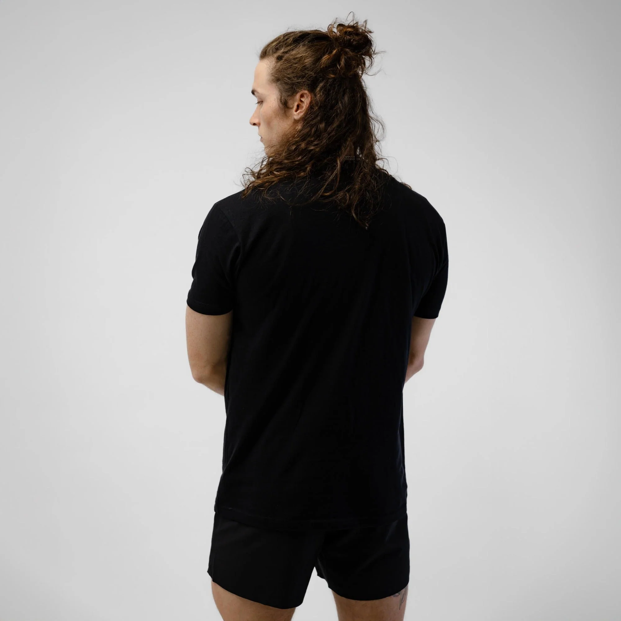 Basic Shirt - Black/Black - Image 6