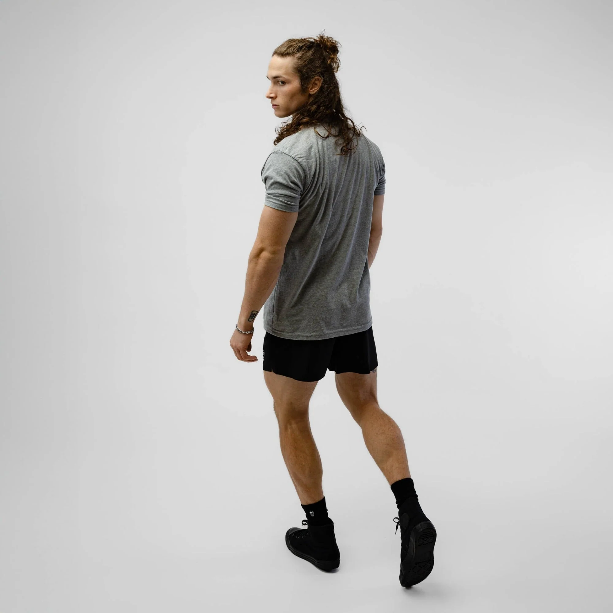 Basic Shirt - Gray/Ranger Green - Image 6