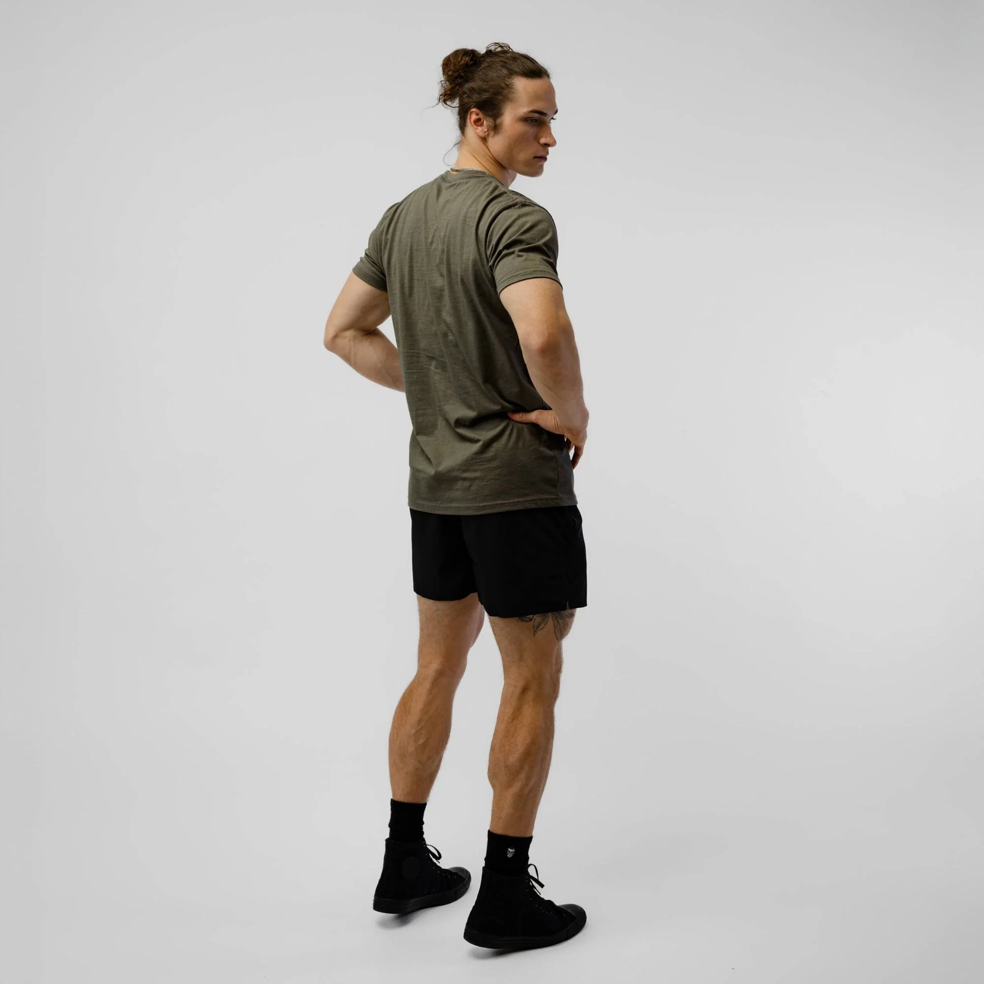 Basic Shirt - Ranger Green/Black - Image 6