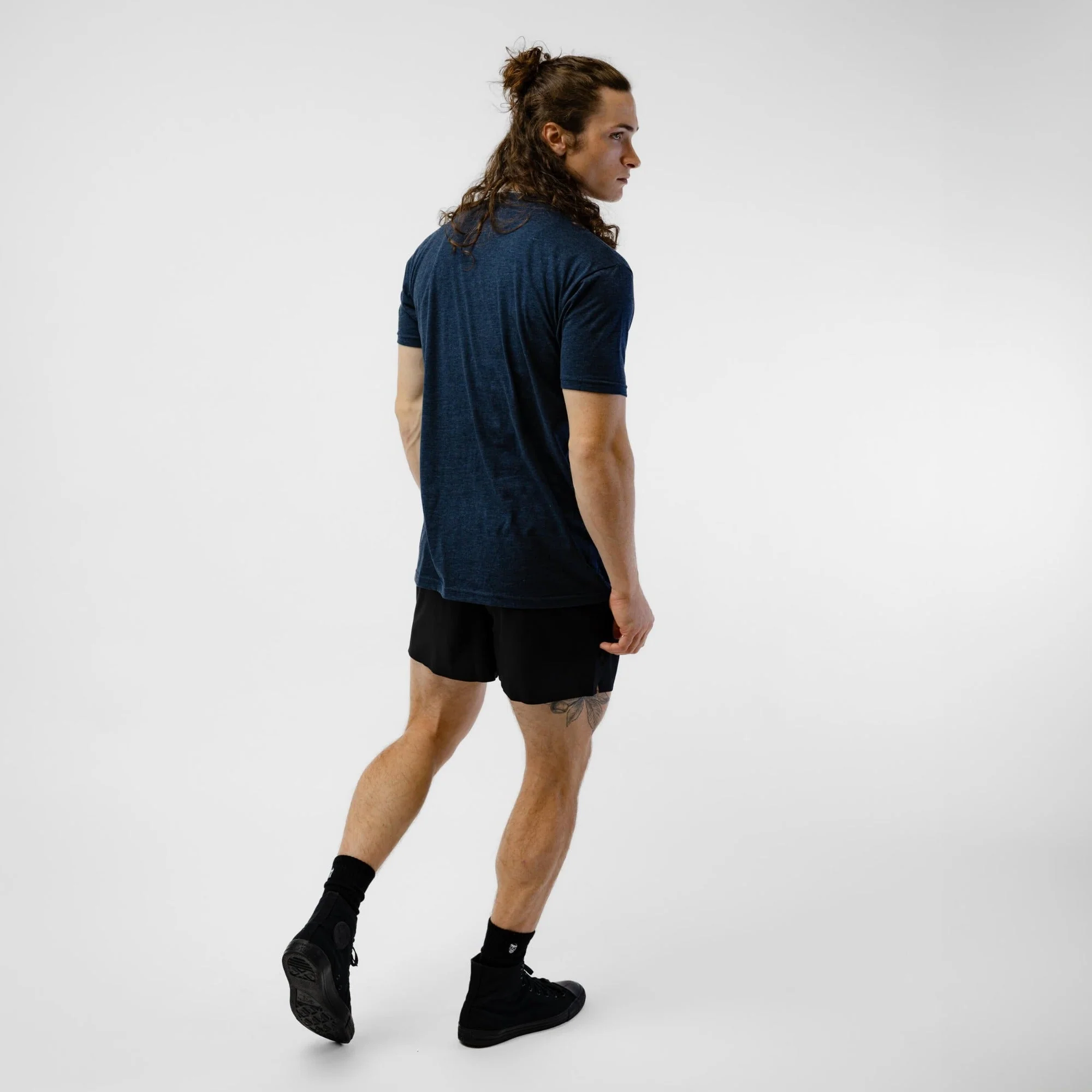 Basic Shirt - Navy/Gold - Image 6