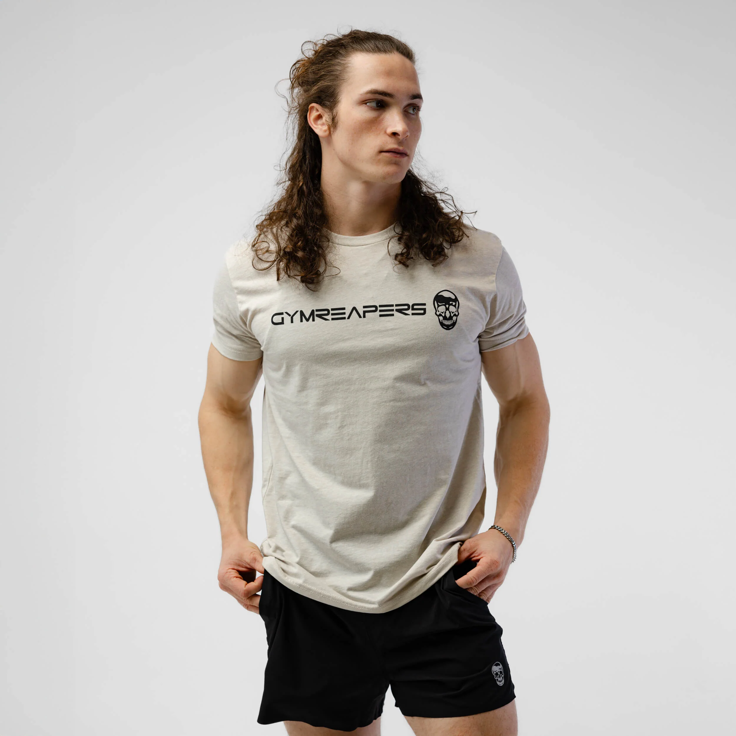 Basic Shirt - Sand/Black - Image 5
