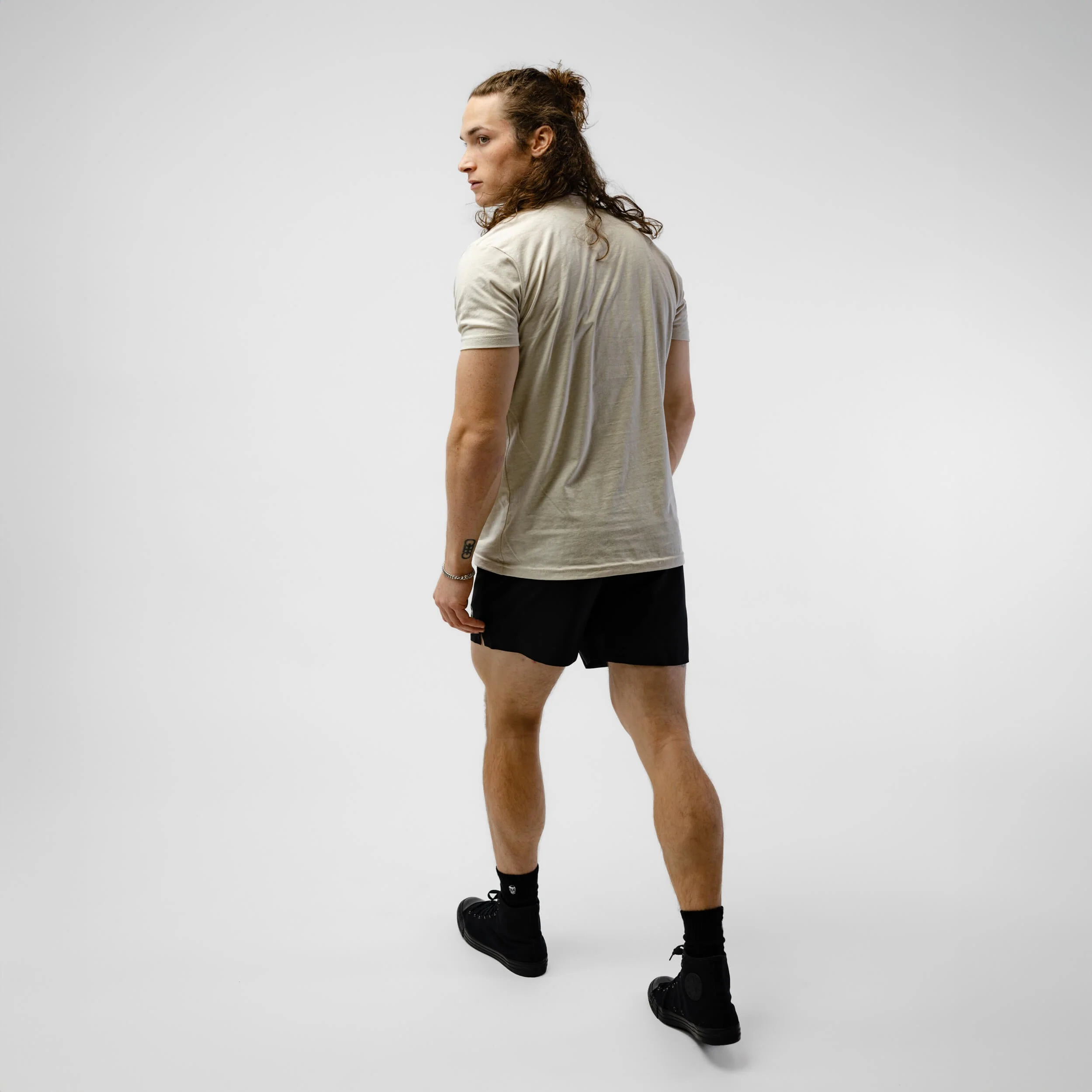 Basic Shirt - Sand/Black - Image 6
