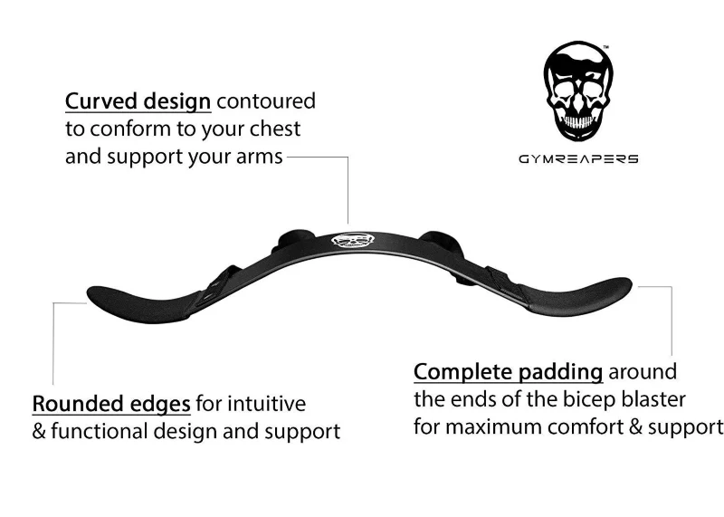 Gymreapers Arm Blaster - Black - Image 6